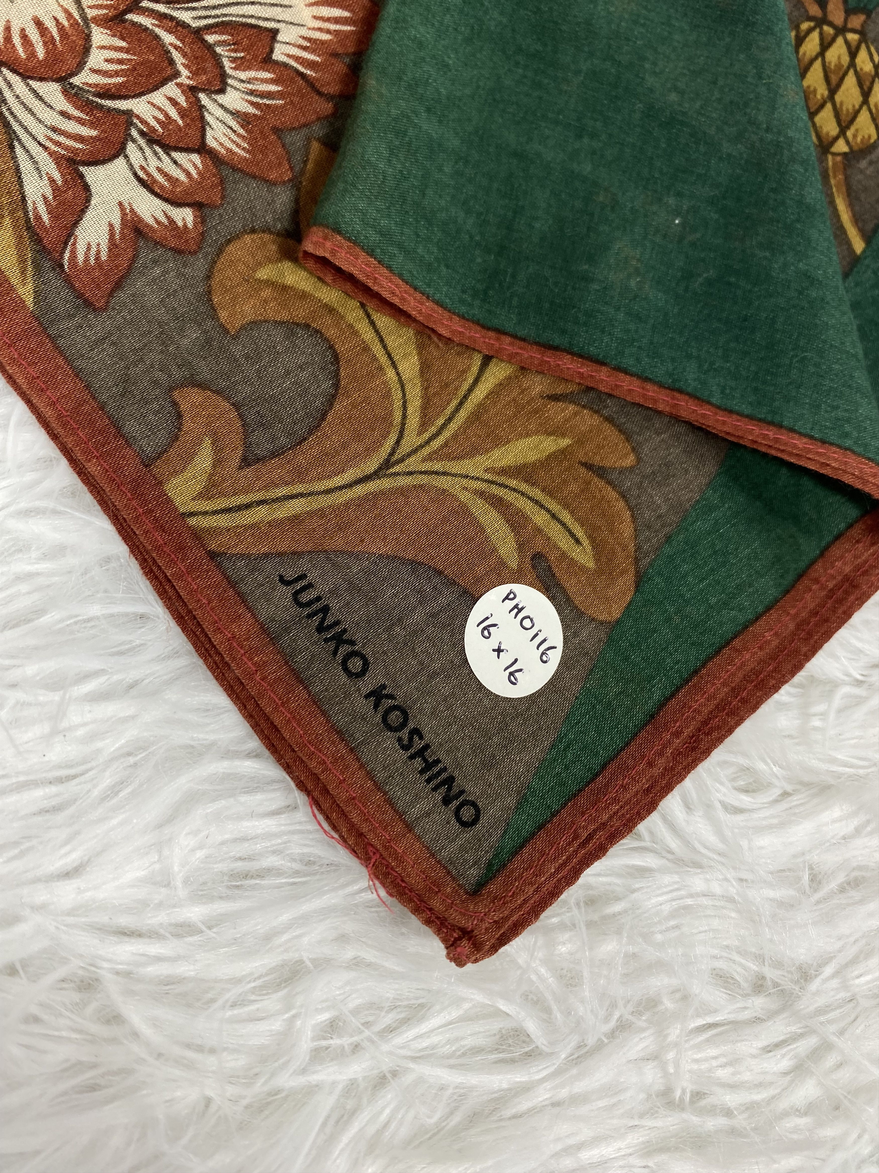 Junko Shimada Vintage Junko Koshino Handkerchief PH0116 Size ONE SIZE - 2 Thumbnail