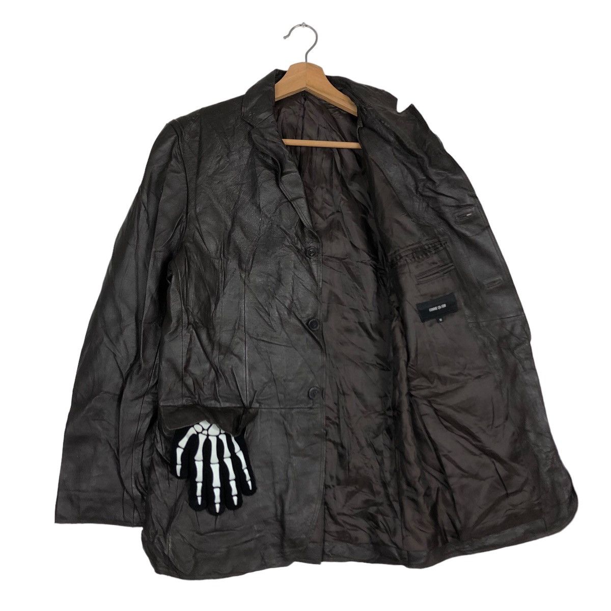 Comme Ca Ism 🔥90’s Rare Genuine Leather Jacket Comme Ca Ism Japan Size US M / EU 48-50 / 2 - 9 Thumbnail