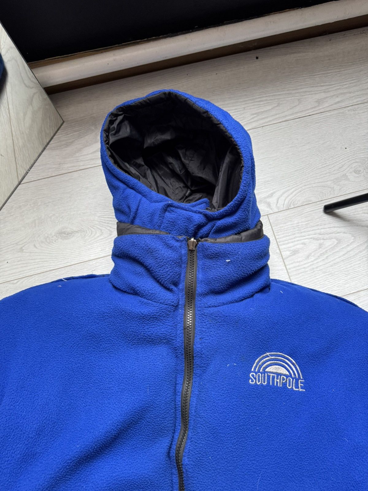 Japanese Brand Rare 4XL Southpole Reversible Puffer Down Jacket Size US XXL / EU 58 / 5 - 12 Thumbnail