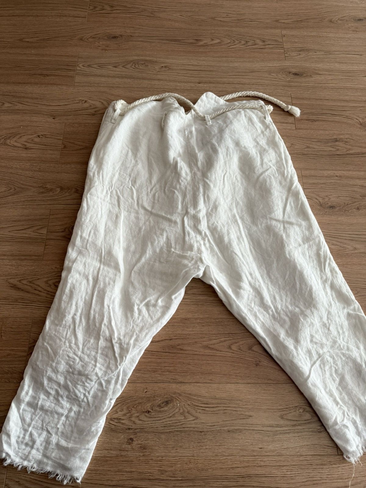 Elena Dawson Rare Elena Dawson Linen Trousers Size US 34 / EU 50 - 4 Thumbnail