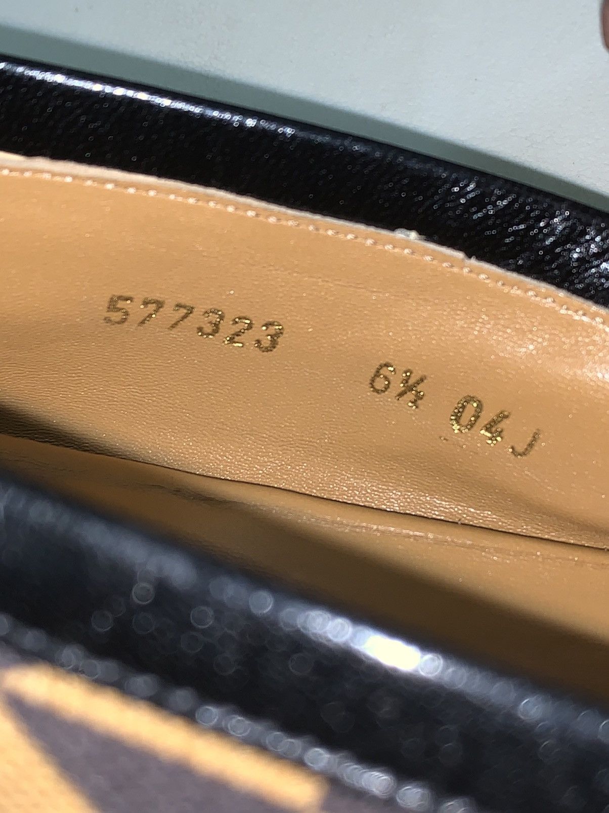 Gucci GUCCI HORSEBIT JORDAAN RHOMBUS LOAFERS Size US 7.5 / EU 40-41 - 10 Thumbnail