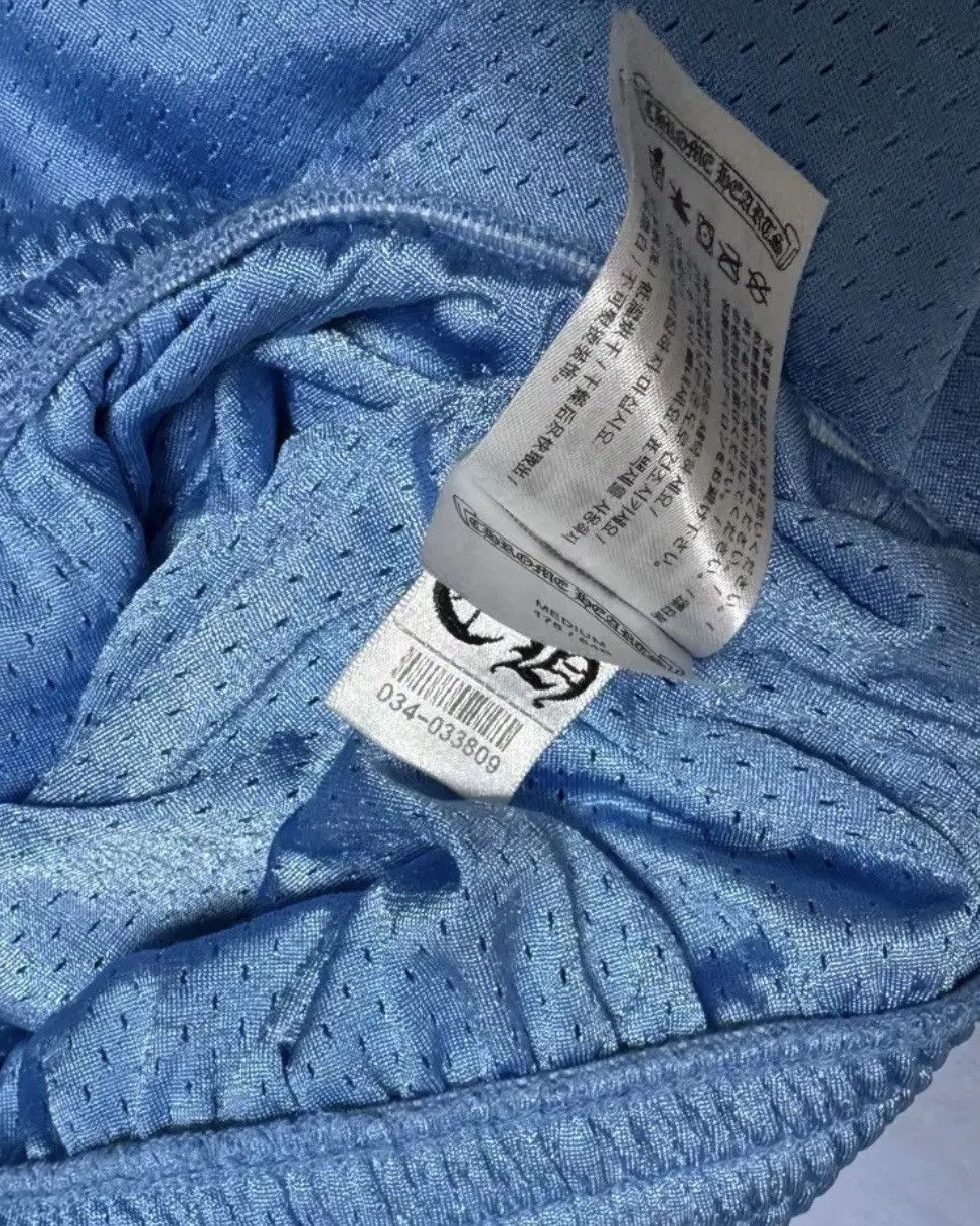 Chrome Hearts Blue Mesh Shorts