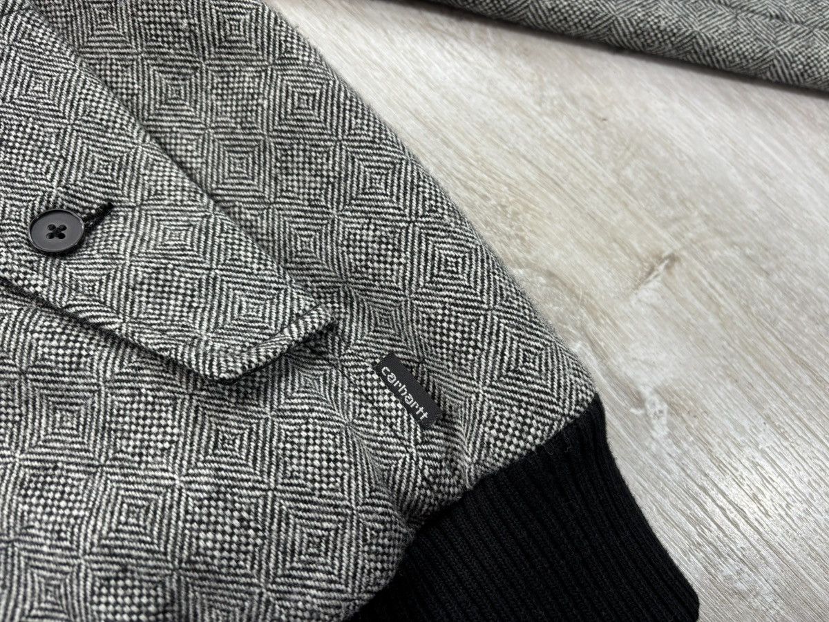 Carhartt × Designer Womens jacket Carhartt W'Ascot Chess Size M Color Gray Size M / US 6-8 / IT 42-44 - 7 Thumbnail