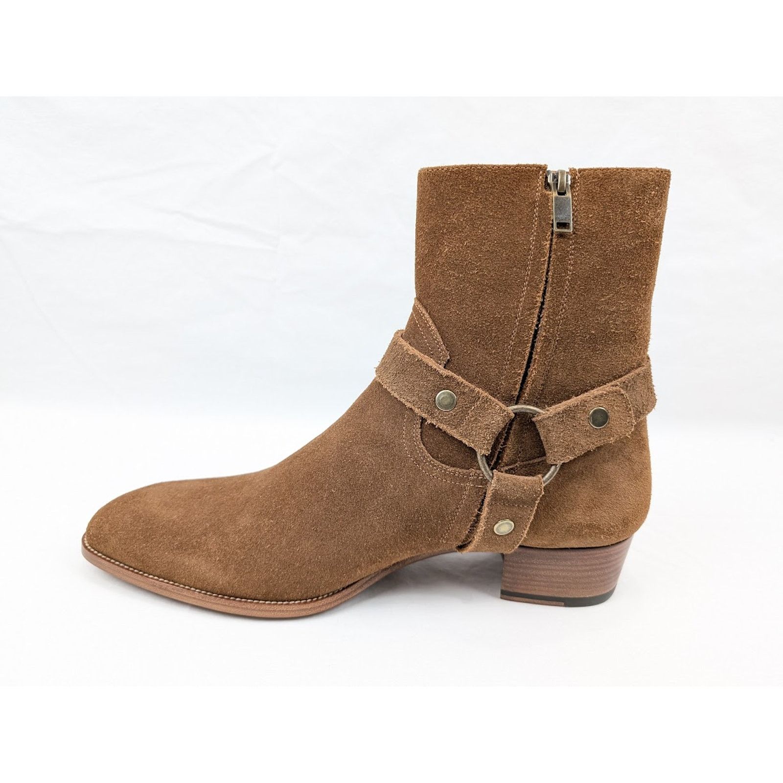 Saint Laurent Paris o1rshd1 Q:2 / Wyatt 40 Harness Boots in Camar 41.5 Size US 8.5 / EU 41-42 - 9 Thumbnail