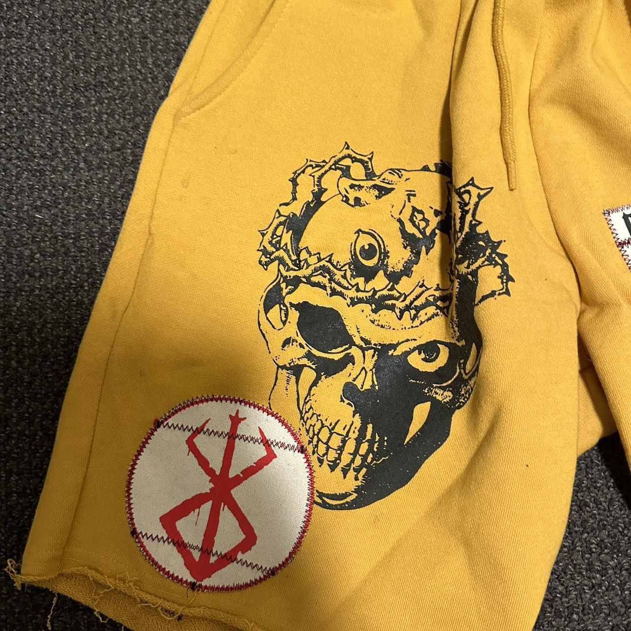 Japanese Brand Skoot Apparel Berserk Yellow Shorts Size US 32 / EU 48 - 3 Thumbnail