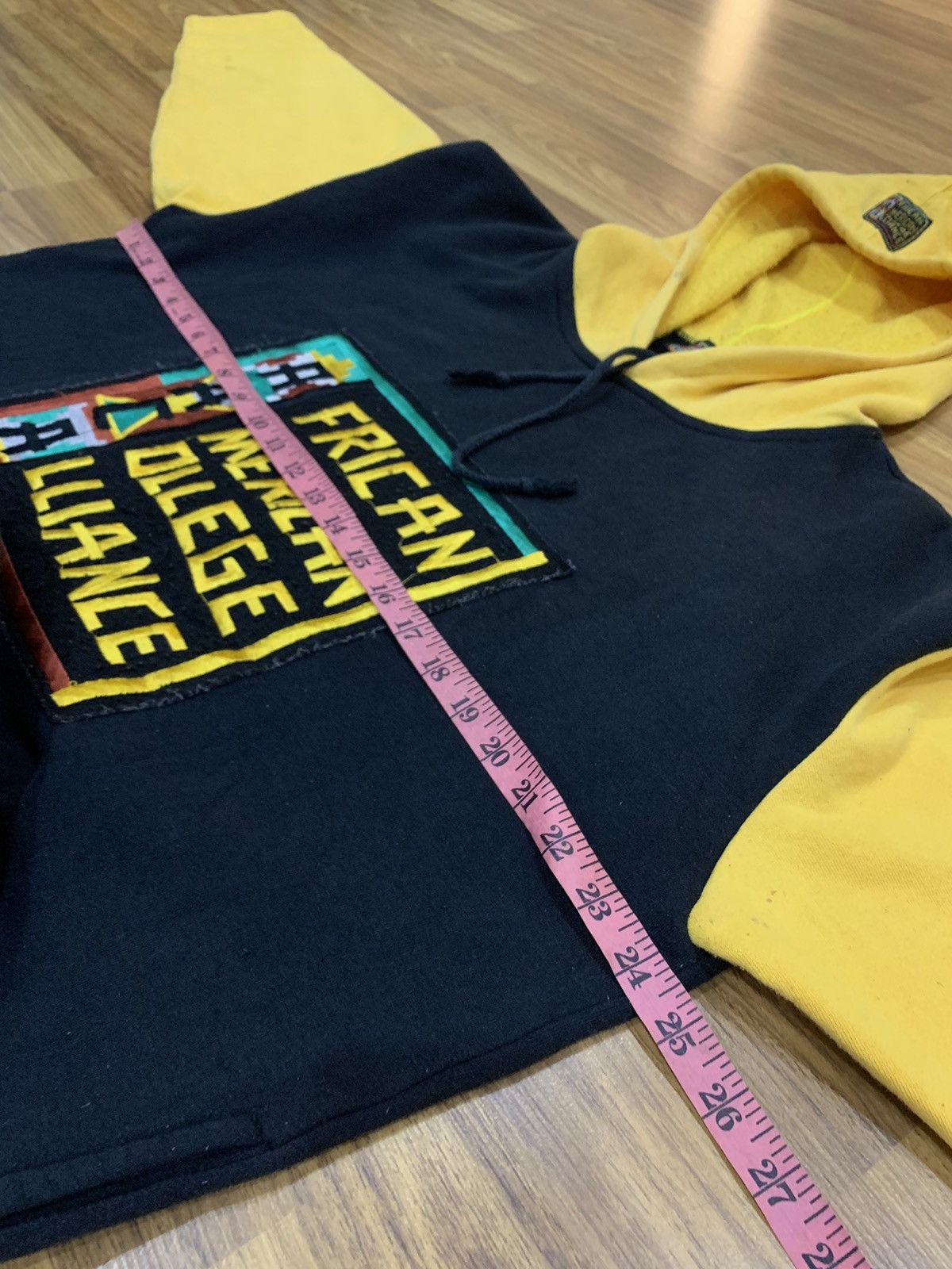 Band Tees 1990s AFRICAN AMERICAN COLLEGE ALLIANCE AACA HOODIE Size US XL / EU 56 / 4 - 5 Thumbnail