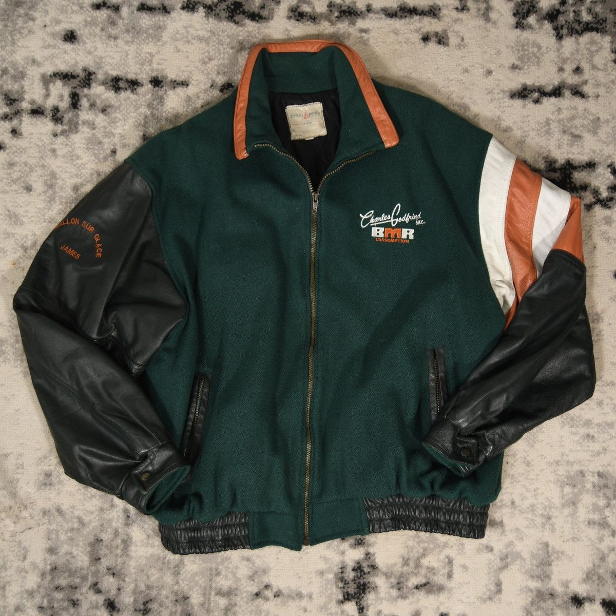 Vintage Vintage BMR Quebec Bomber Jacket Size US M / EU 48-50 / 2 - 3 Thumbnail