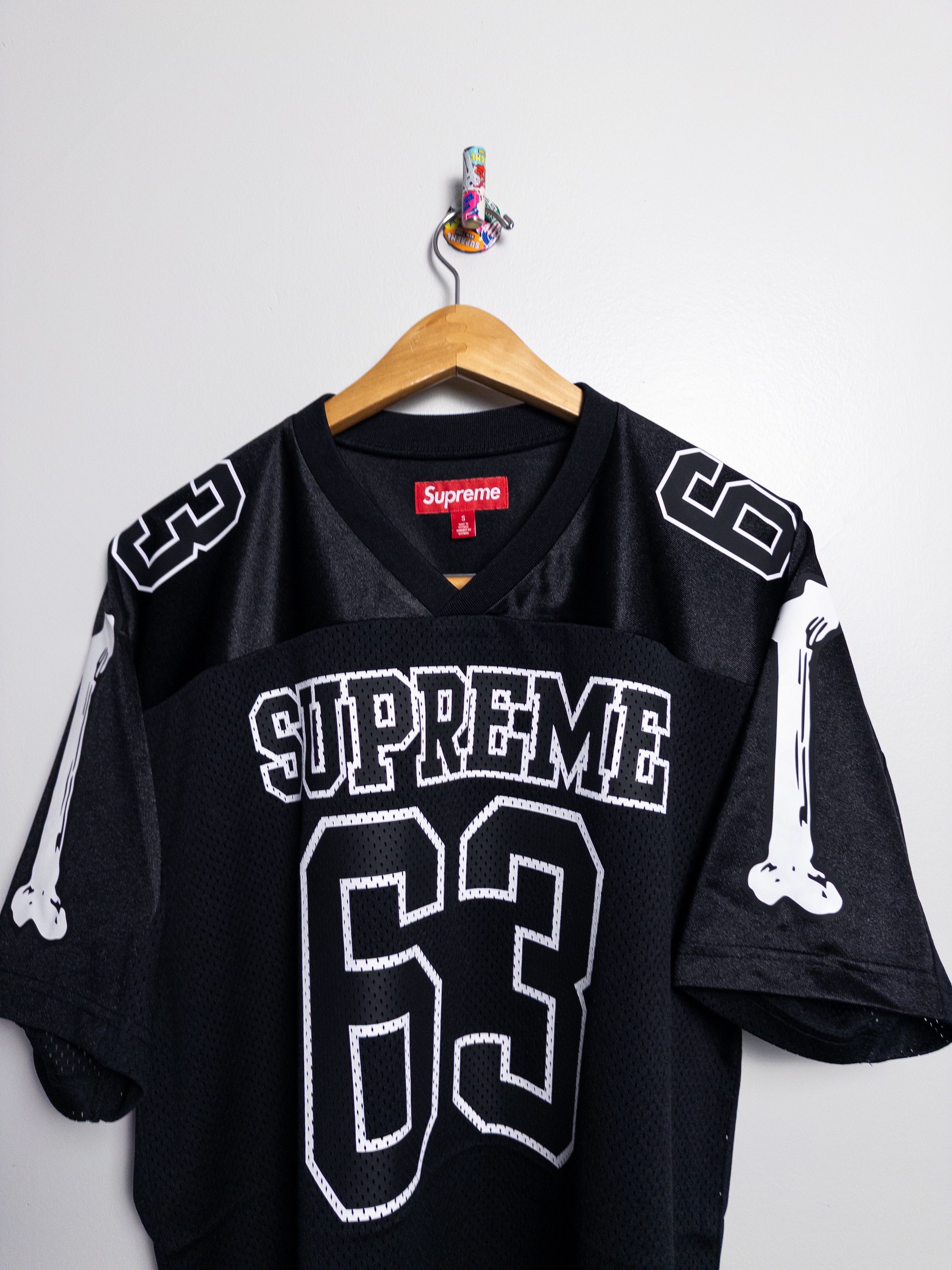 Supreme BONES FOOTBALL JERSEY Size US S / EU 44-46 / 1 - 3 Thumbnail