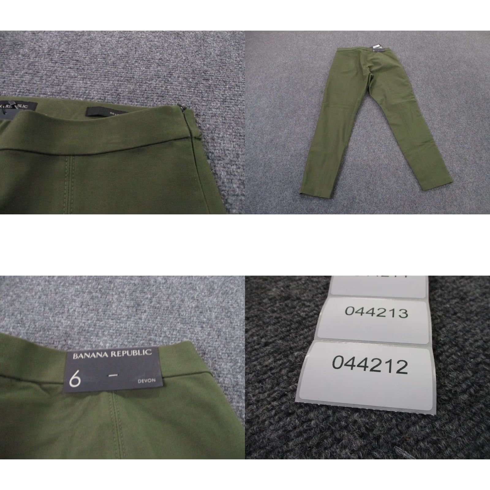 Banana Republic VINTAGE Banana Republic Pants Womens 6 Green Women Devon Chino Golf Preppy Business Classic NEW Size 30" / US 8 / IT 44 - 9 Thumbnail