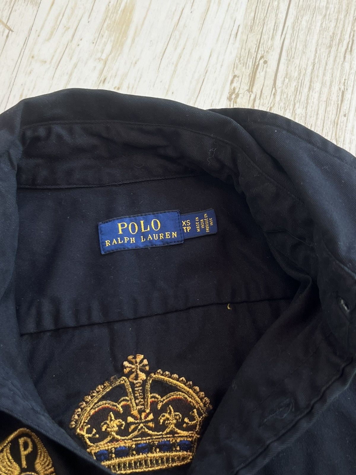 Polo Ralph Lauren Polo Ralph Lauren Patchwork Twill Military Crest Shirt – XS Size XS / US 0-2 / IT 36-38 - 9 Thumbnail