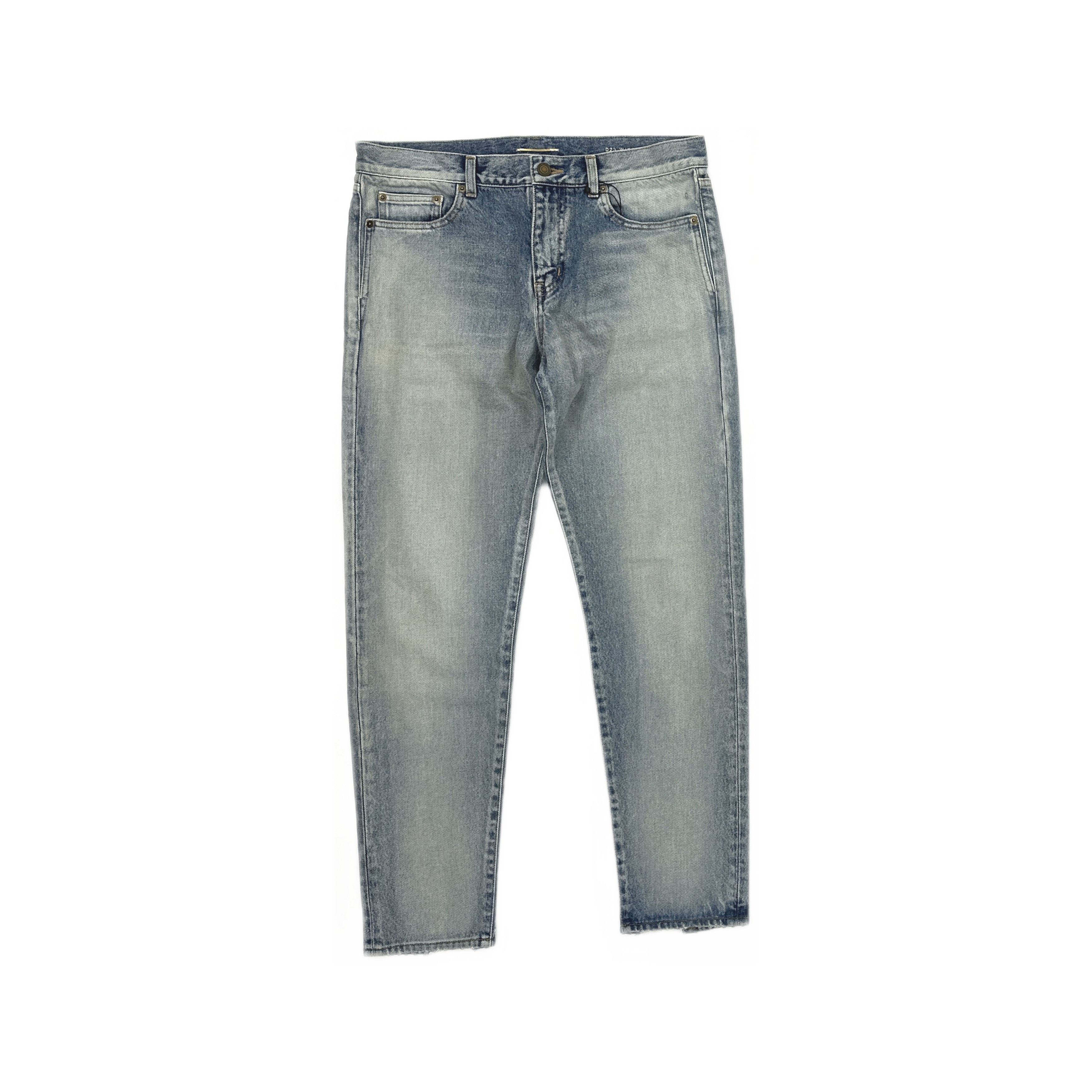 Saint Laurent Paris Saint Laurent Light Wash Denim Jeans Size 30 Size US 30 / EU 46 - 1 Thumbnail
