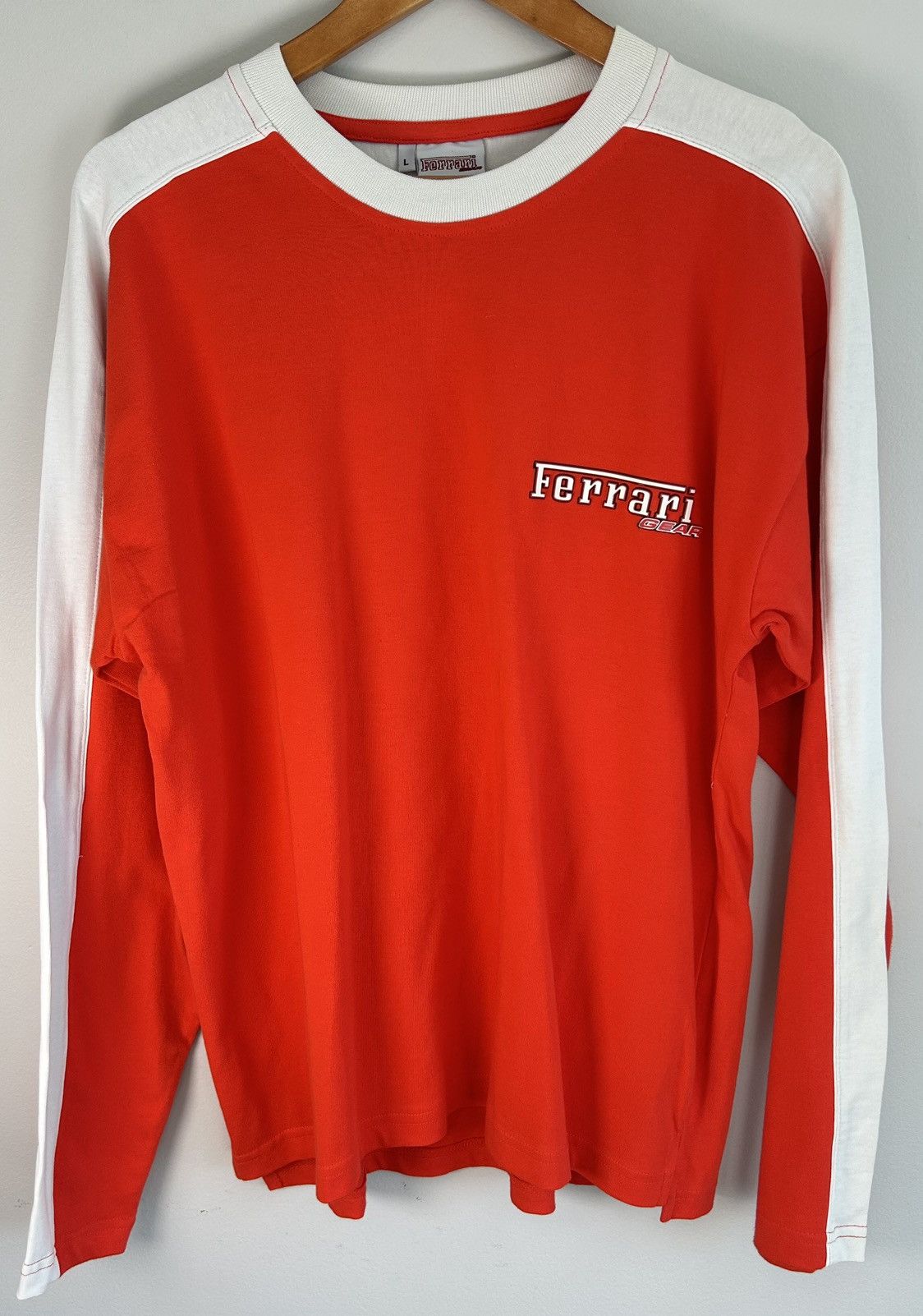 Ferrari Authentic Ferrari Gear Men’s Long Sleeve Crew Neck Shirt Size US L / EU 52-54 / 3 - 1 Thumbnail