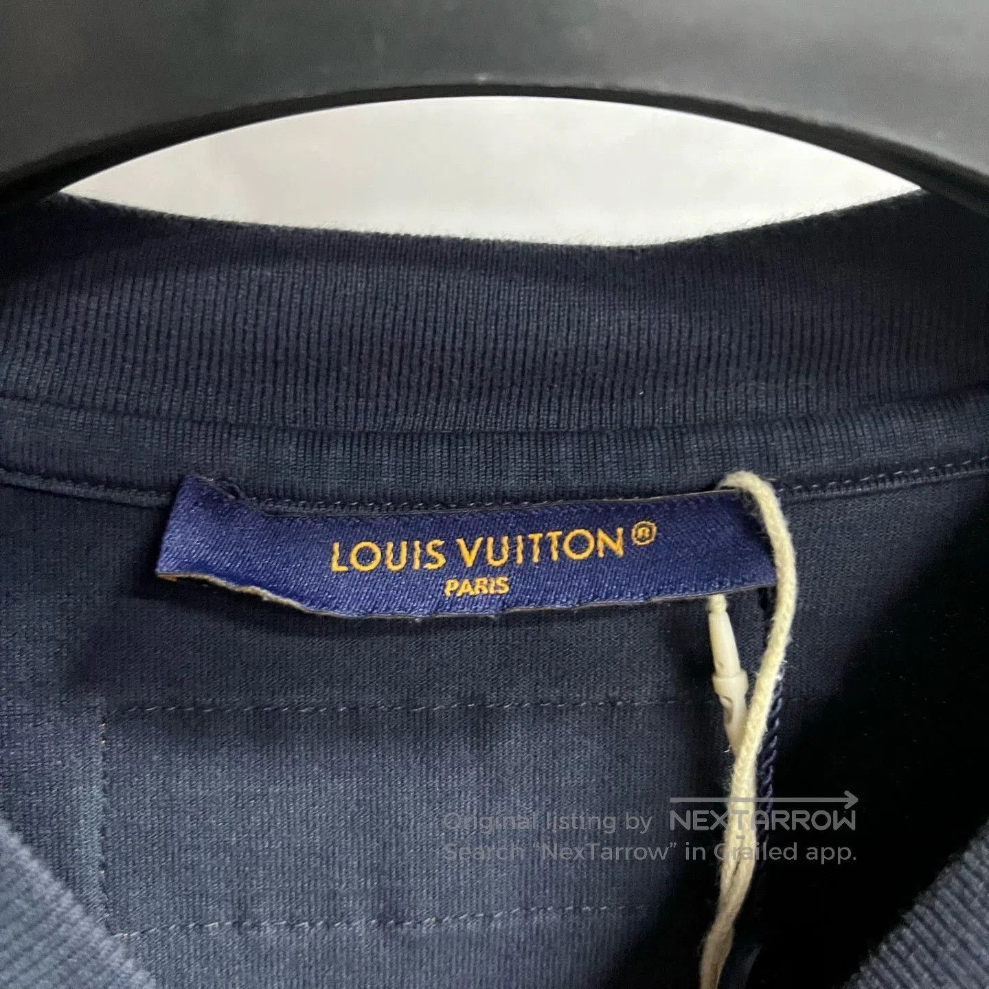 Louis Vuitton Louis Vuitton Blue Embroidered Logo T. Size US L / EU 52-54 / 3 - 2 Thumbnail