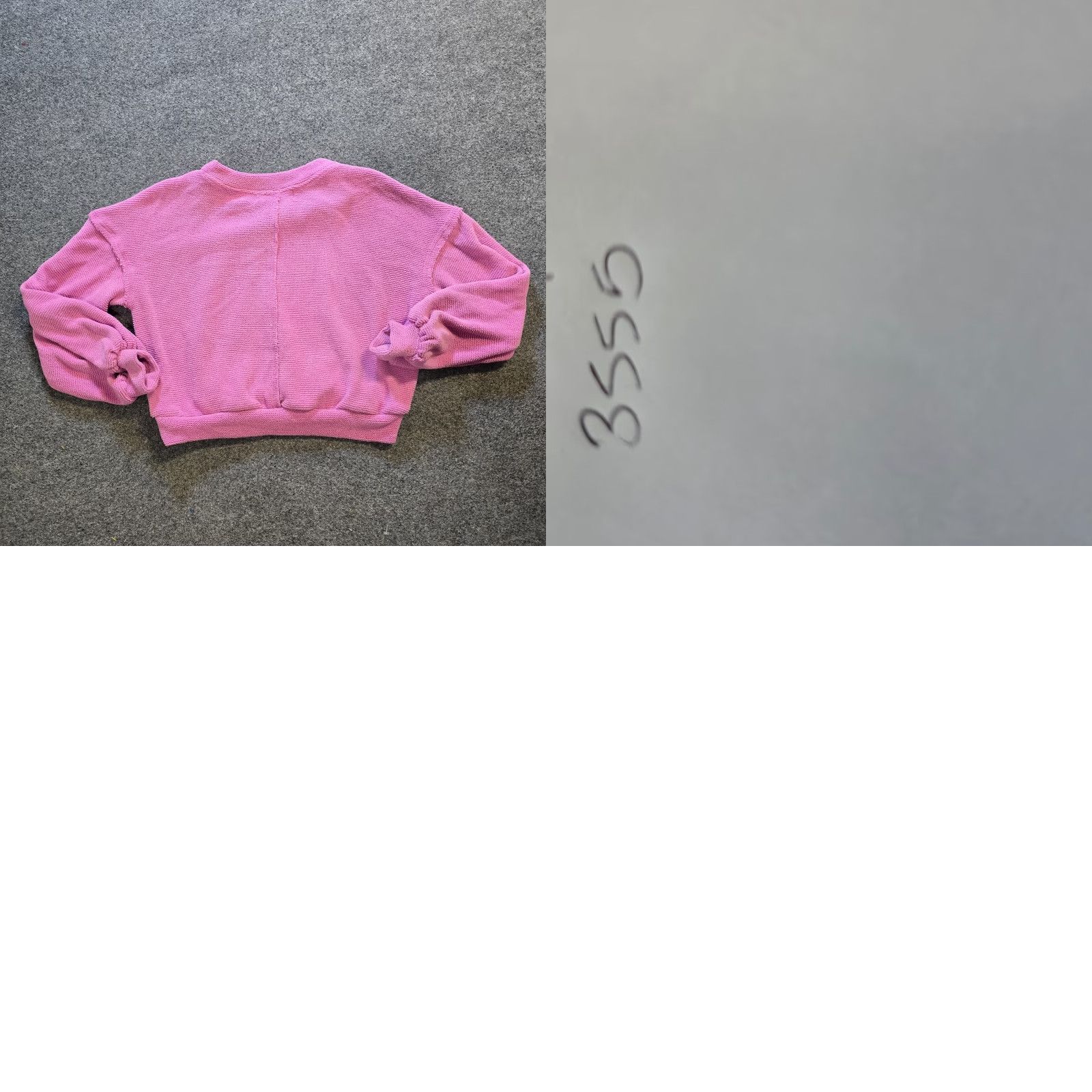 Free People Free People Sweater Women Medium Pink Oversized Textured Round Neck Long Sleeve Top Casual Size M / US 6-8 / IT 42-44 - 8 Thumbnail