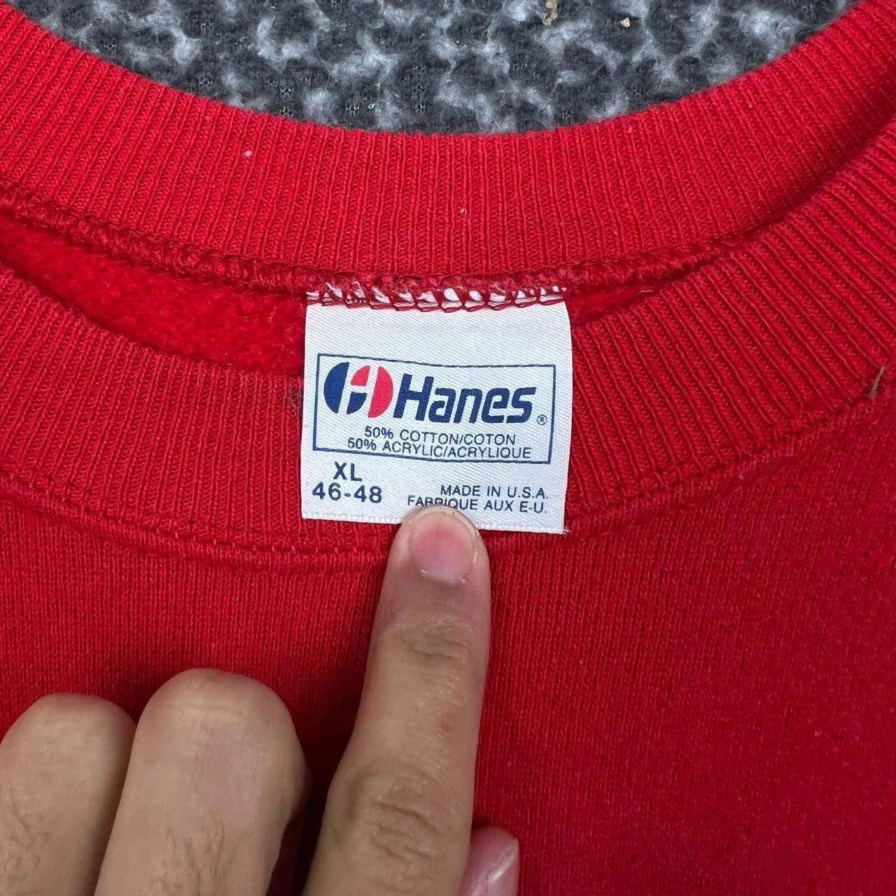 Hanes Vintage Teddy Bear Sweatshirt Women Fleece Hanes XL Size XL / US 12-14 / IT 48-50 - 3 Thumbnail