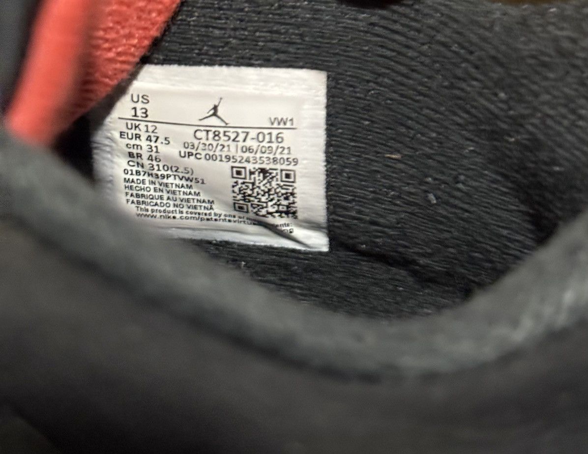 Jordan Brand Jordan 4 Red Thunder’s Size US 13 / EU 46 - 6 Thumbnail