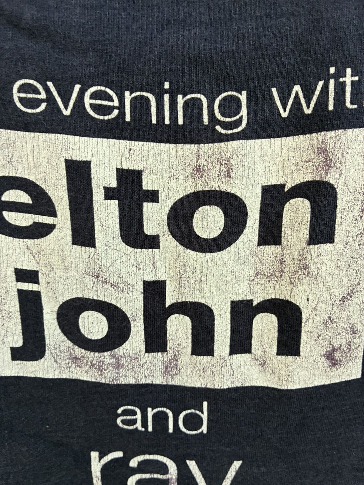 Band Tees Vintage 90s Elton John and Ray Cooper tour t shirt Size US XL / EU 56 / 4 - 8 Thumbnail