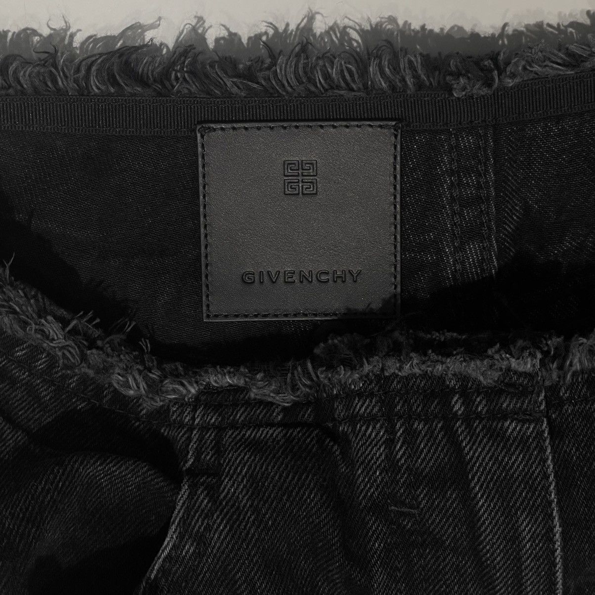 Givenchy Givenchy Wide-Leg Denim Cotton Jeans Size 26" / US 2 / IT 38 - 8 Thumbnail
