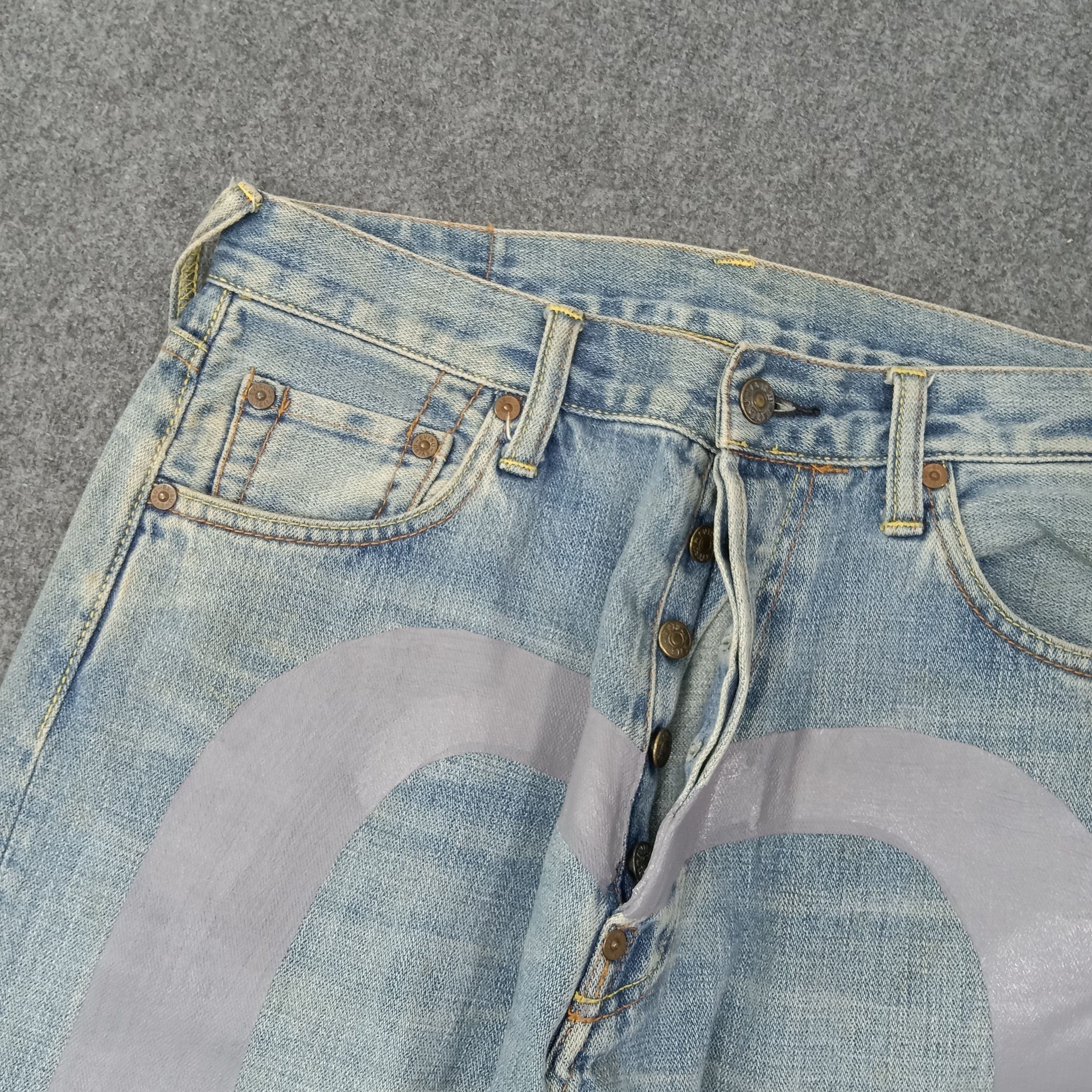 Evisu Evisu Japanese Brand Daicock Custom Art Denim Jeans C228N27 Size US 30 / EU 46 - 3 Thumbnail