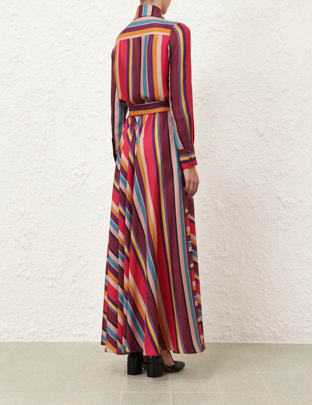 Zimmermann oc11z0825 Pavilion Maxi Wrap Skirt in Multicolor Size 30" / US 8 / IT 44 - 4 Thumbnail