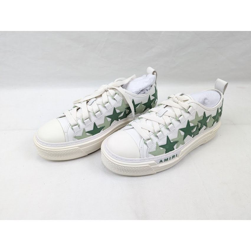 Amiri o1rshd1 Stars Court Low-Top Sneakers in Mint Size US 7 / EU 40 - 17 Thumbnail