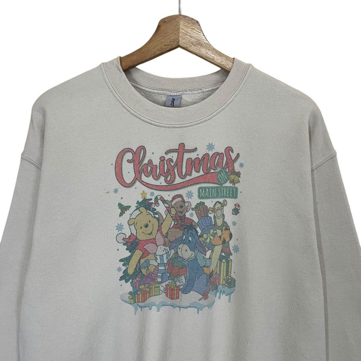 Disney × Japanese Brand × Vintage Pooh Eeyore Piglet Crewneck Sweatshirt Size US M / EU 48-50 / 2 - 4 Thumbnail
