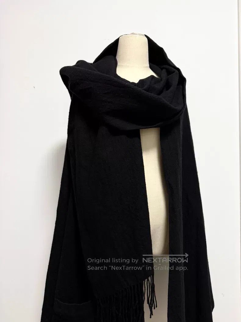 Yohji Yamamoto Yohji Yamamoto size os Black wool Cape Size US M / EU 48-50 / 2 - 3 Thumbnail