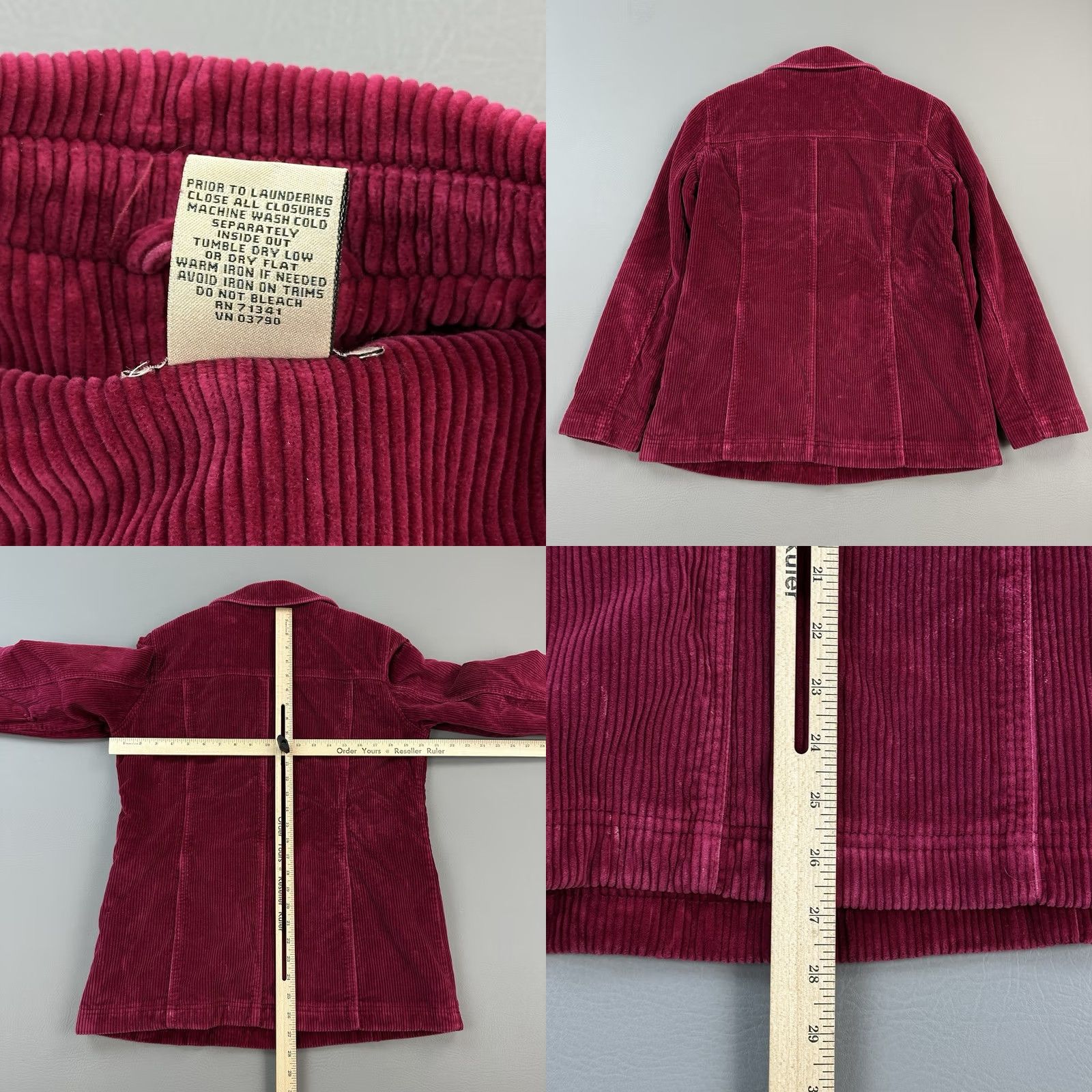 Vintage VINTAGE L.L. Bean Corduroy Chore Jacket Women’s Small Button Front Barn Coat Y2K Size S / US 4 / IT 40 - 8 Thumbnail