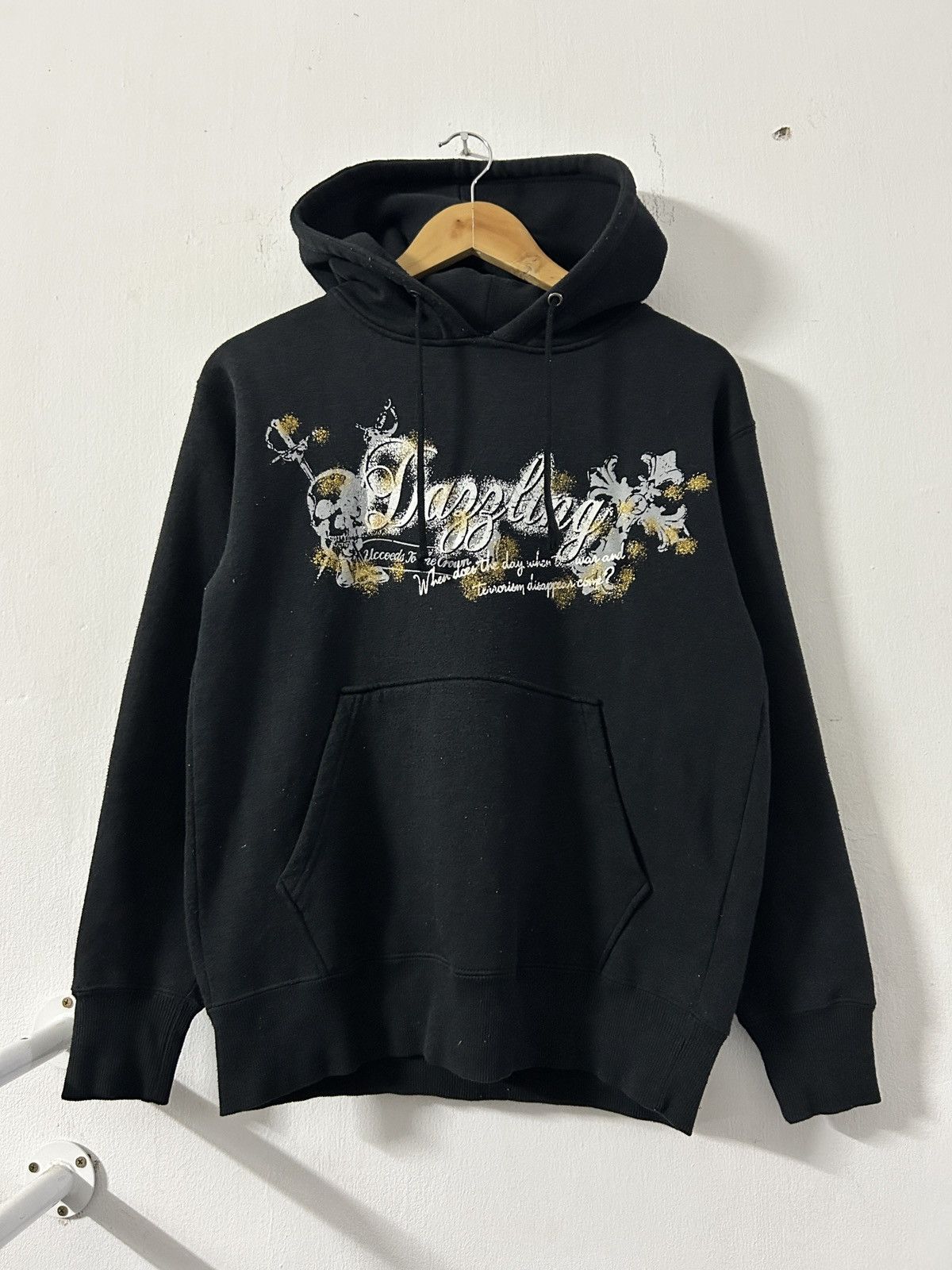If Six Was Nine Unisex Hoodie Beaumere Cross Punk Poem Bondage Skull Design Size US M / EU 48-50 / 2 - 3 Thumbnail