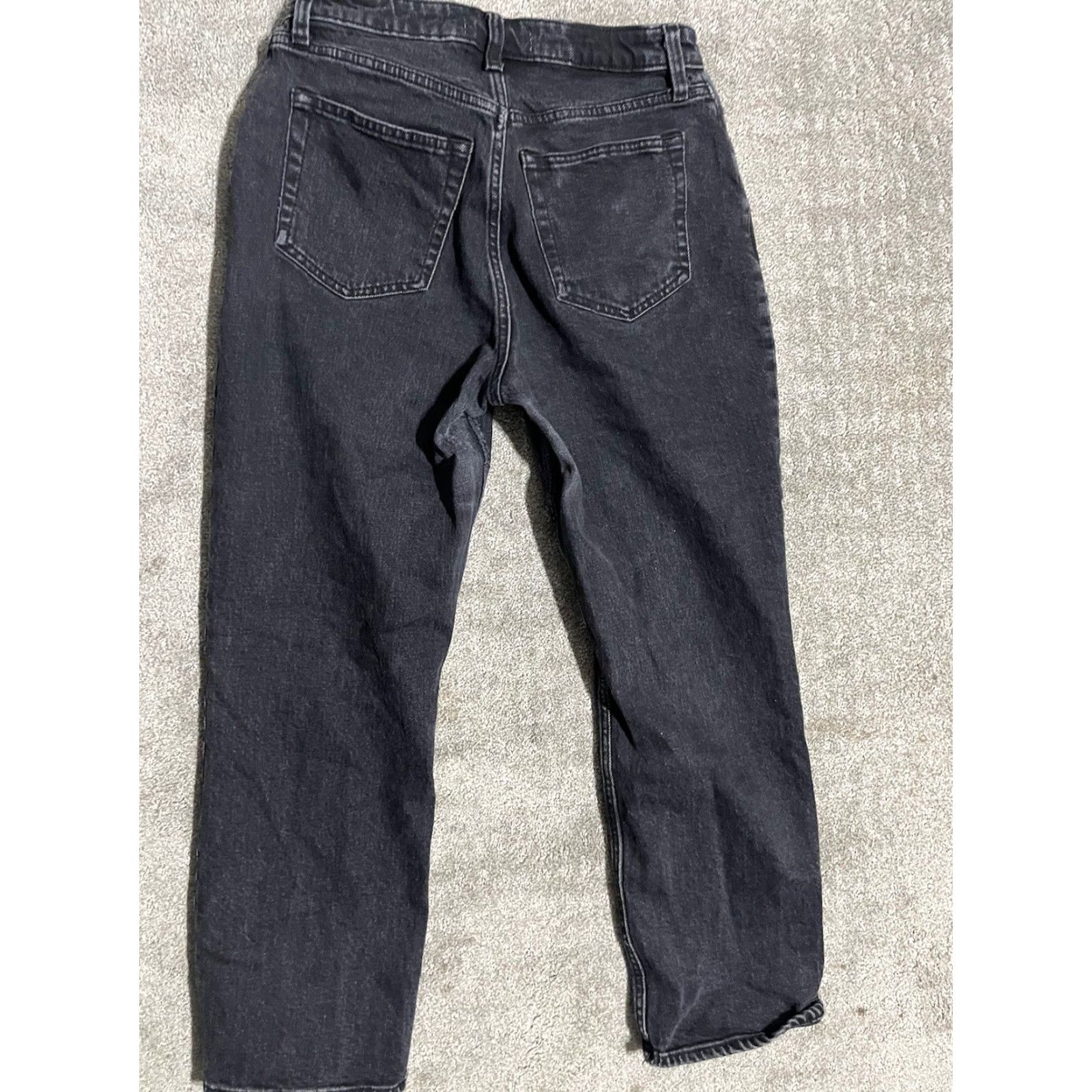 Abercrombie & Fitch Abercrombie & Fitch High Rise Black Jeans Size 27 Womens Size 27" / US 4 / IT 40 - 3 Thumbnail