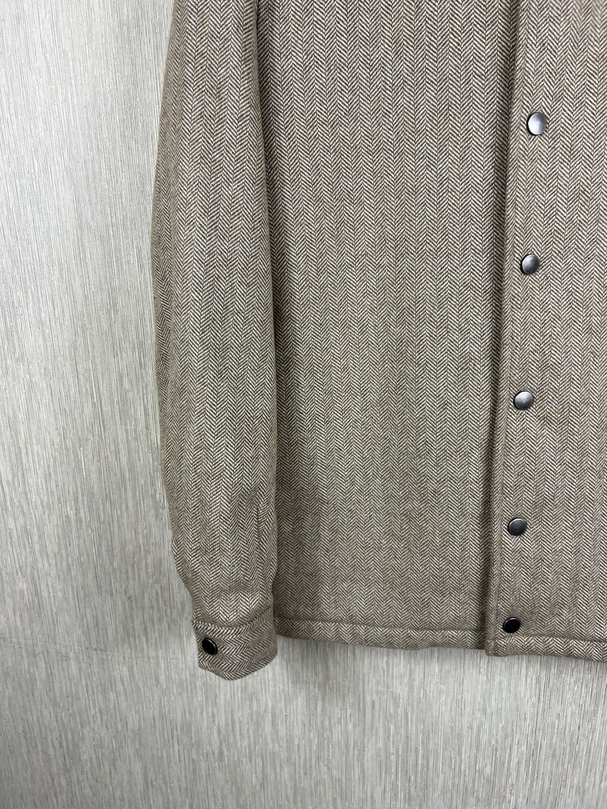 Holzweiler Holzweiler gabo shirt jacket sand wool herringbone button up Size US S / EU 44-46 / 1 - 7 Thumbnail