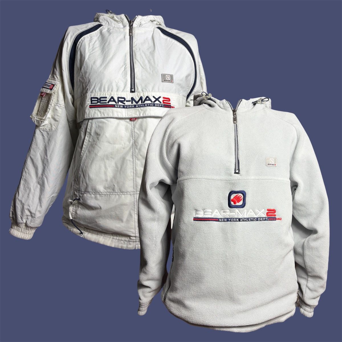 Other Vintage Bear Max 2 USA Reversible Jacket Fleece Mens small Size US S / EU 44-46 / 1 - 1 Thumbnail