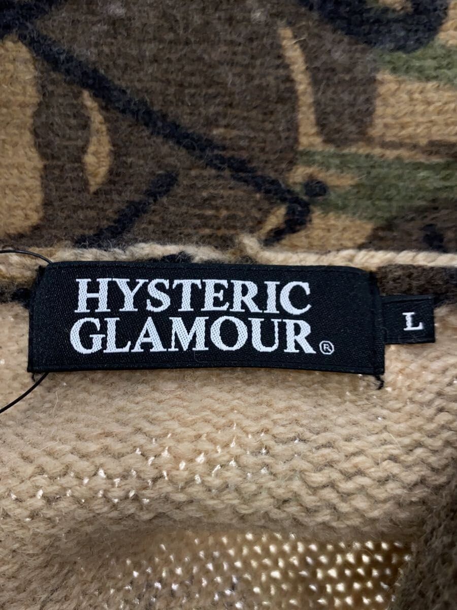 Hysteric Glamour Safety Pin Camo Wool Knit Cardigan Size US L / EU 52-54 / 3 - 4 Thumbnail