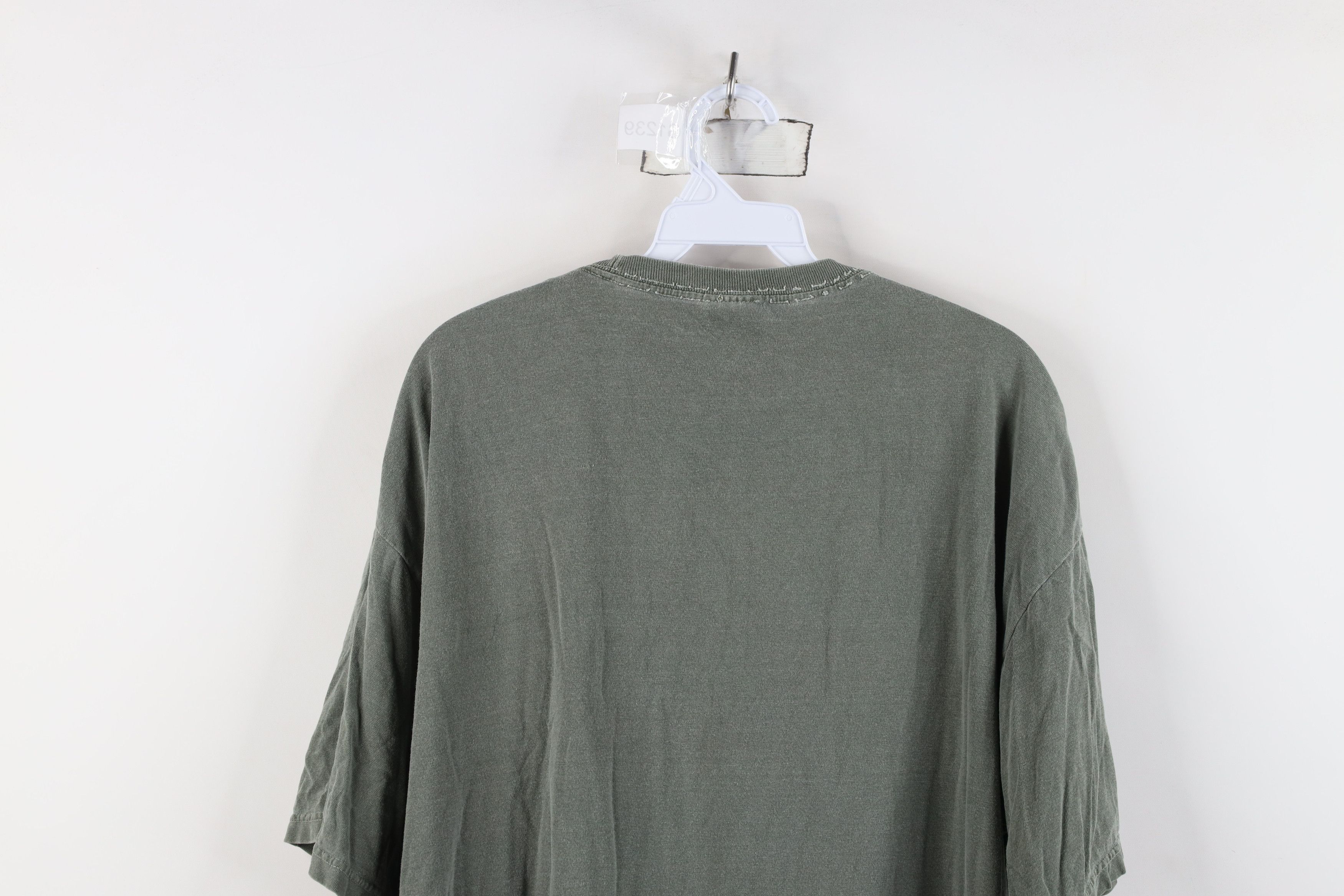 Vintage Vintage Stonewash Michigan State University T-Shirt Green Size US XL / EU 56 / 4 - 14 Thumbnail