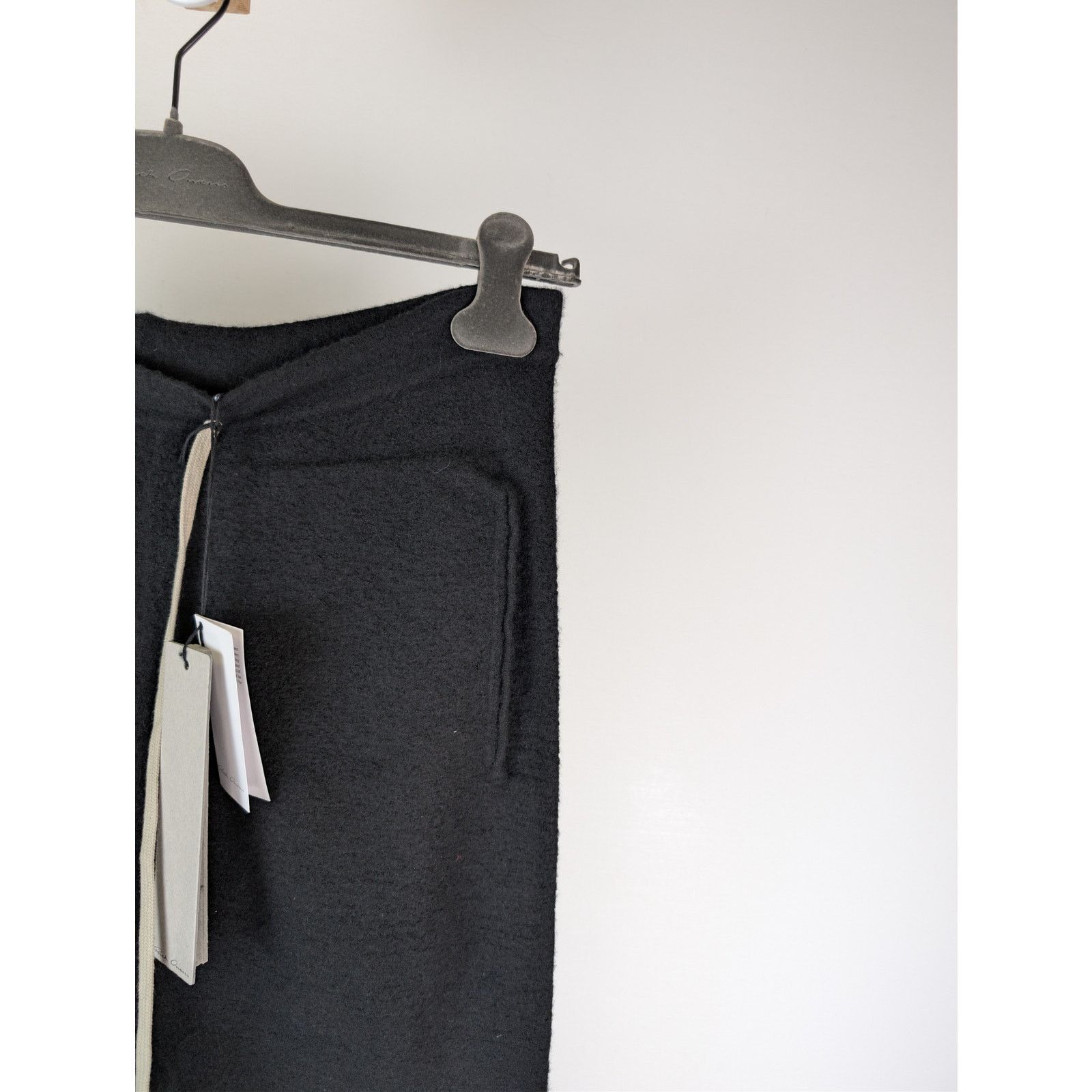Rick Owens o1rshd1 Drawstring-Waist Track Pants in Black Size US 32 / EU 48 - 5 Thumbnail