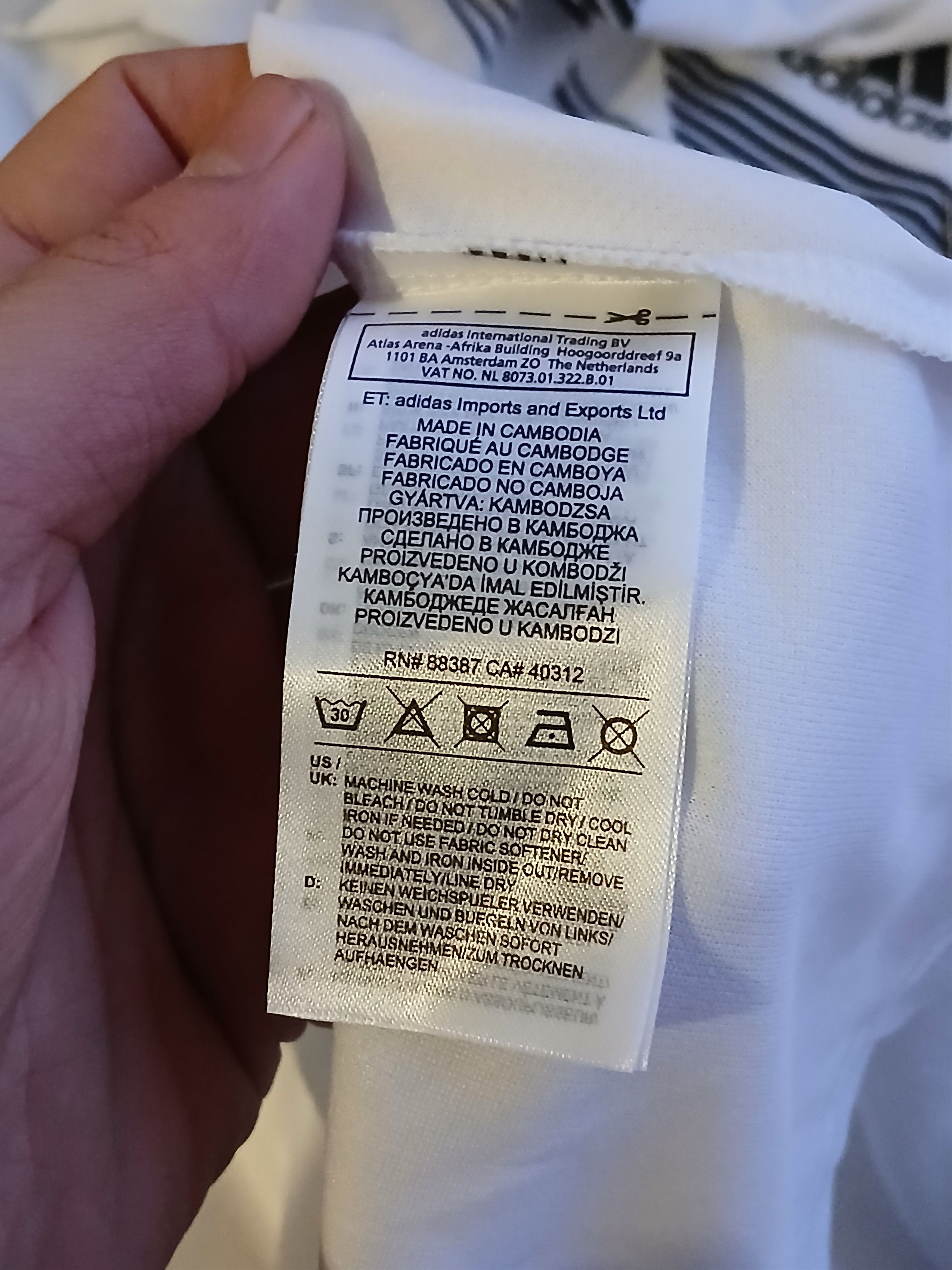 Adidas New Germany National Football Team 18/19 Home Jersey T-Shirt Size US XL / EU 56 / 4 - 10 Thumbnail