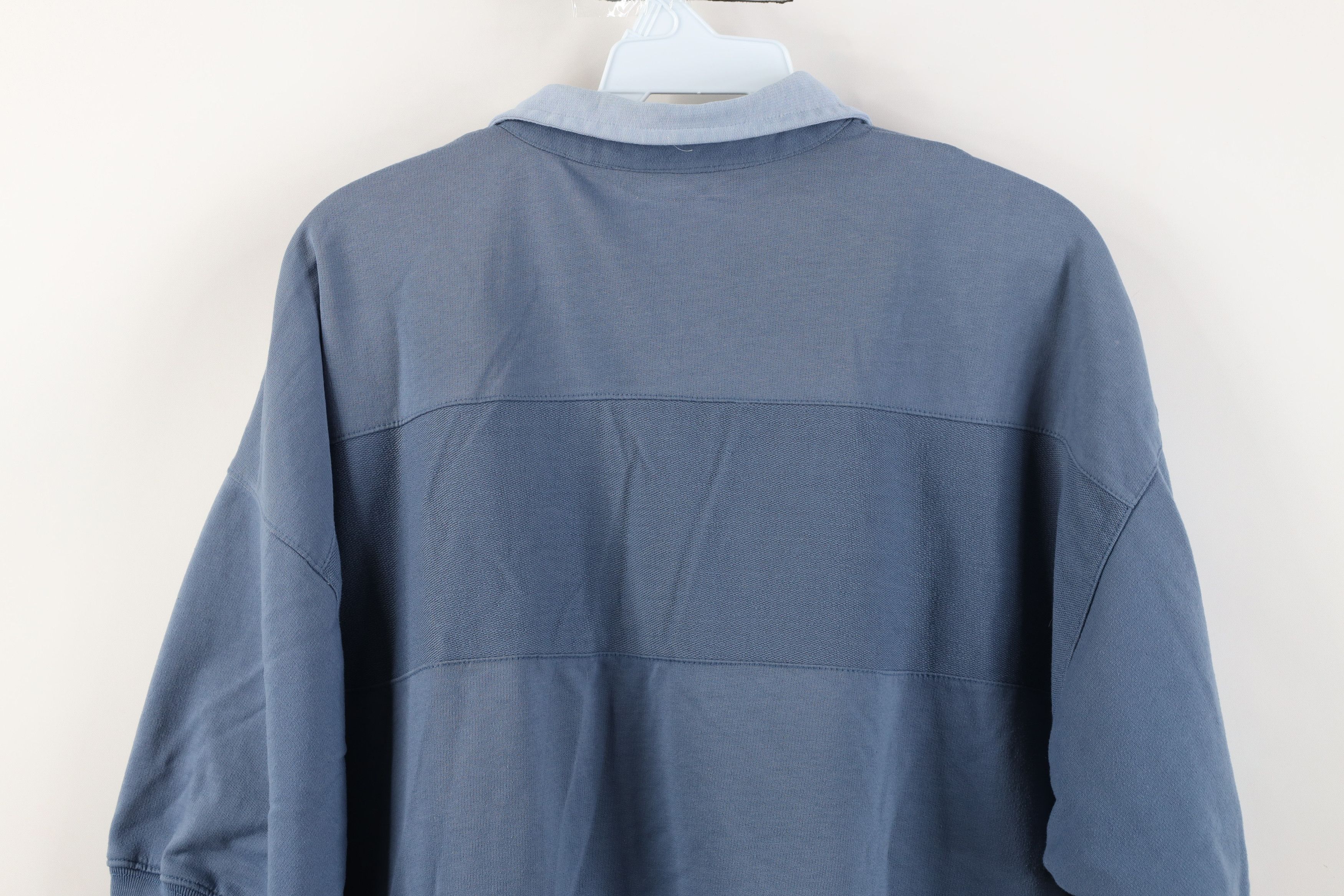 Vintage Vintage 90s Streetwear Knit Pullover Polo Shirt Mob Mafia Size US L / EU 52-54 / 3 - 15 Thumbnail