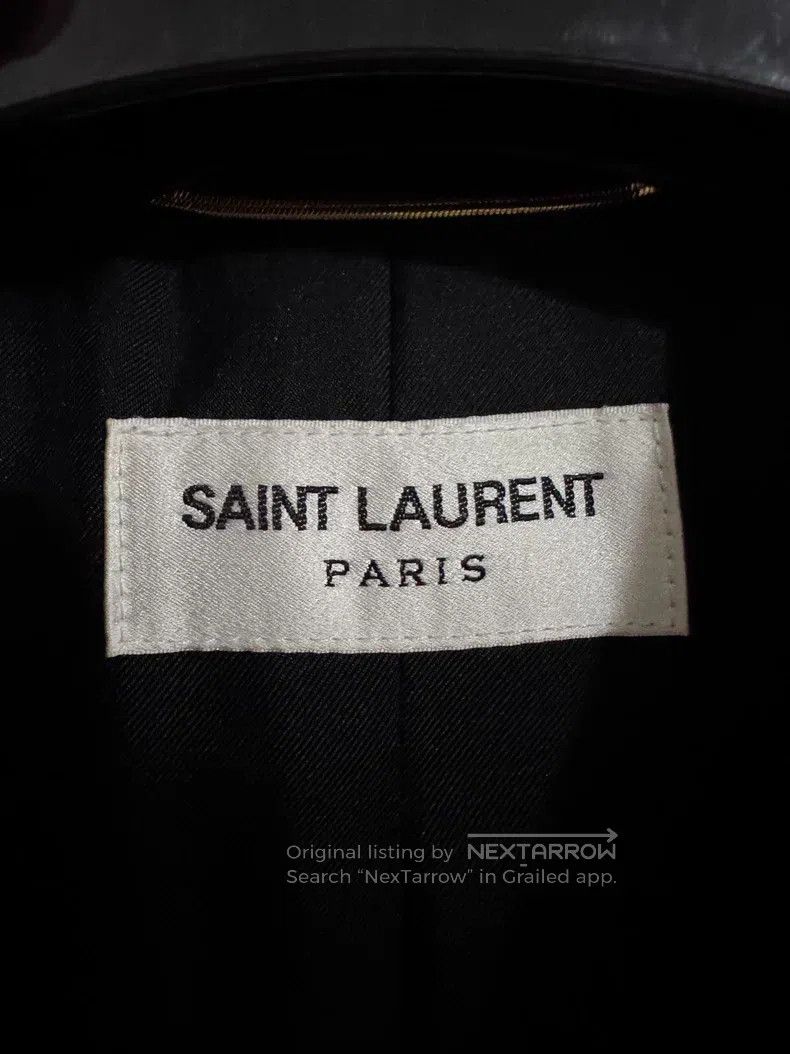 Saint Laurent Paris Saint Laurent Paris Double-Breasted Notched Lapel Striped Size XS / US 0-2 / IT 36-38 - 6 Thumbnail