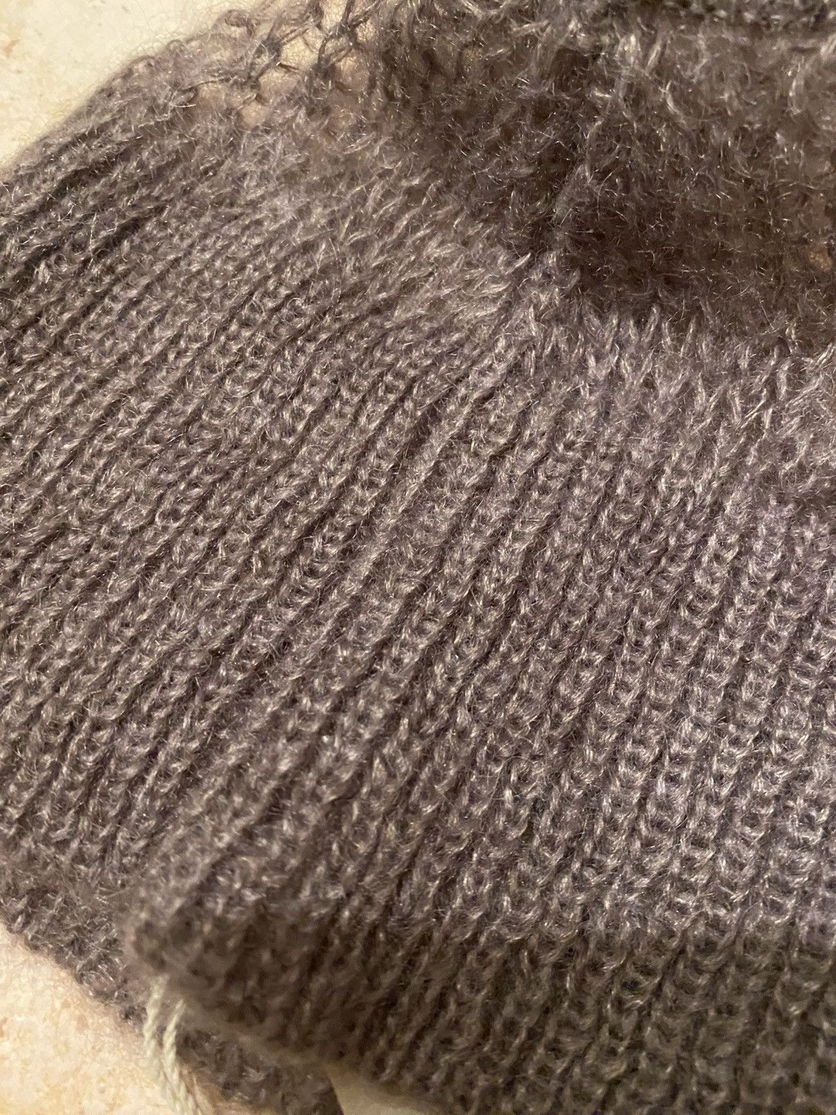 Rick Owens 🤯 Rick Owens SS24 mohair knit balaclava beanie Size ONE SIZE - 8 Thumbnail