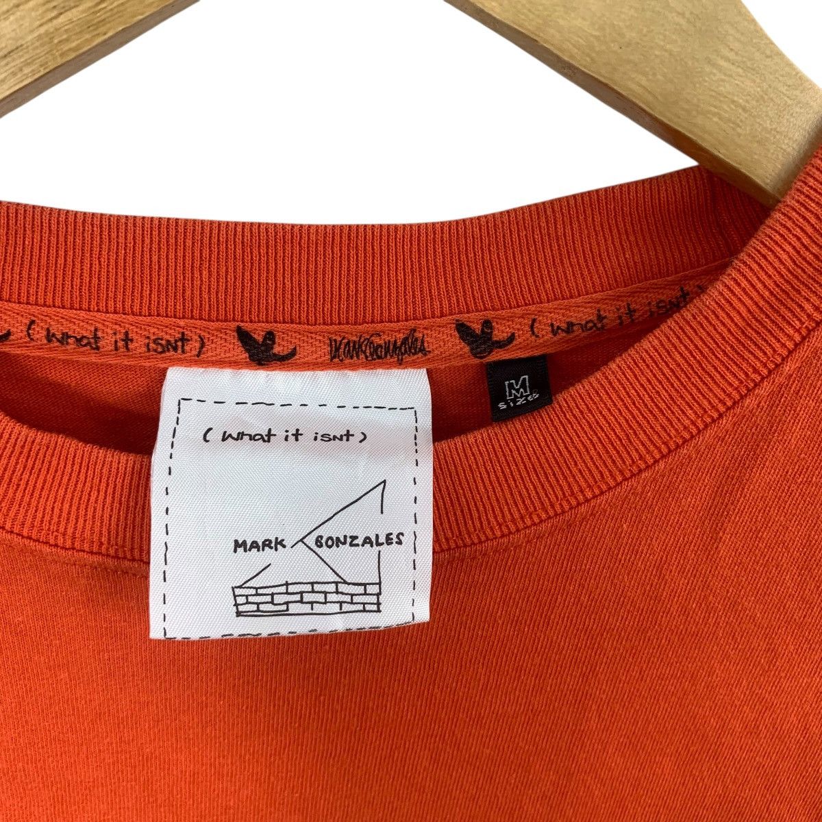 Other MARK GONZALES ART What It Isnt Skateboard Pretend Tee Shirt Size US M / EU 48-50 / 2 - 9 Thumbnail