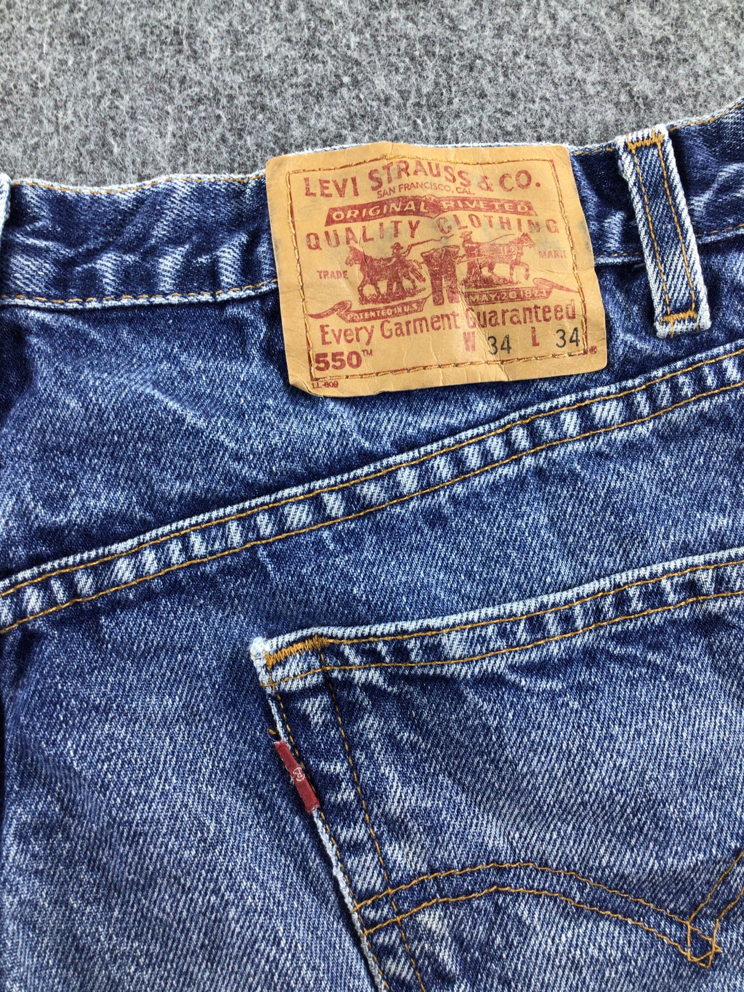 Levi's Vintage Levis 550 Jeans-J387 Size US 33 - 5 Thumbnail