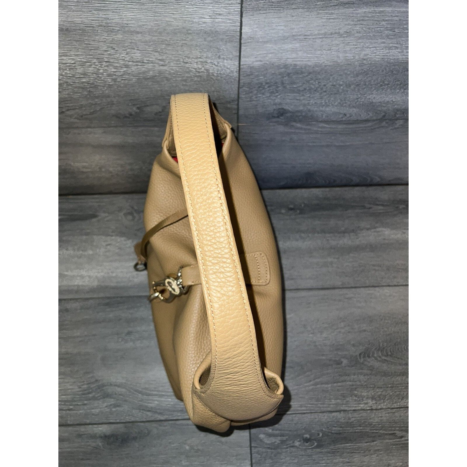 Dooney & Bourke Dooney And Bourke Pebble Leather Logo Lock Hobo Bag B000481 Size ONE SIZE - 5 Thumbnail