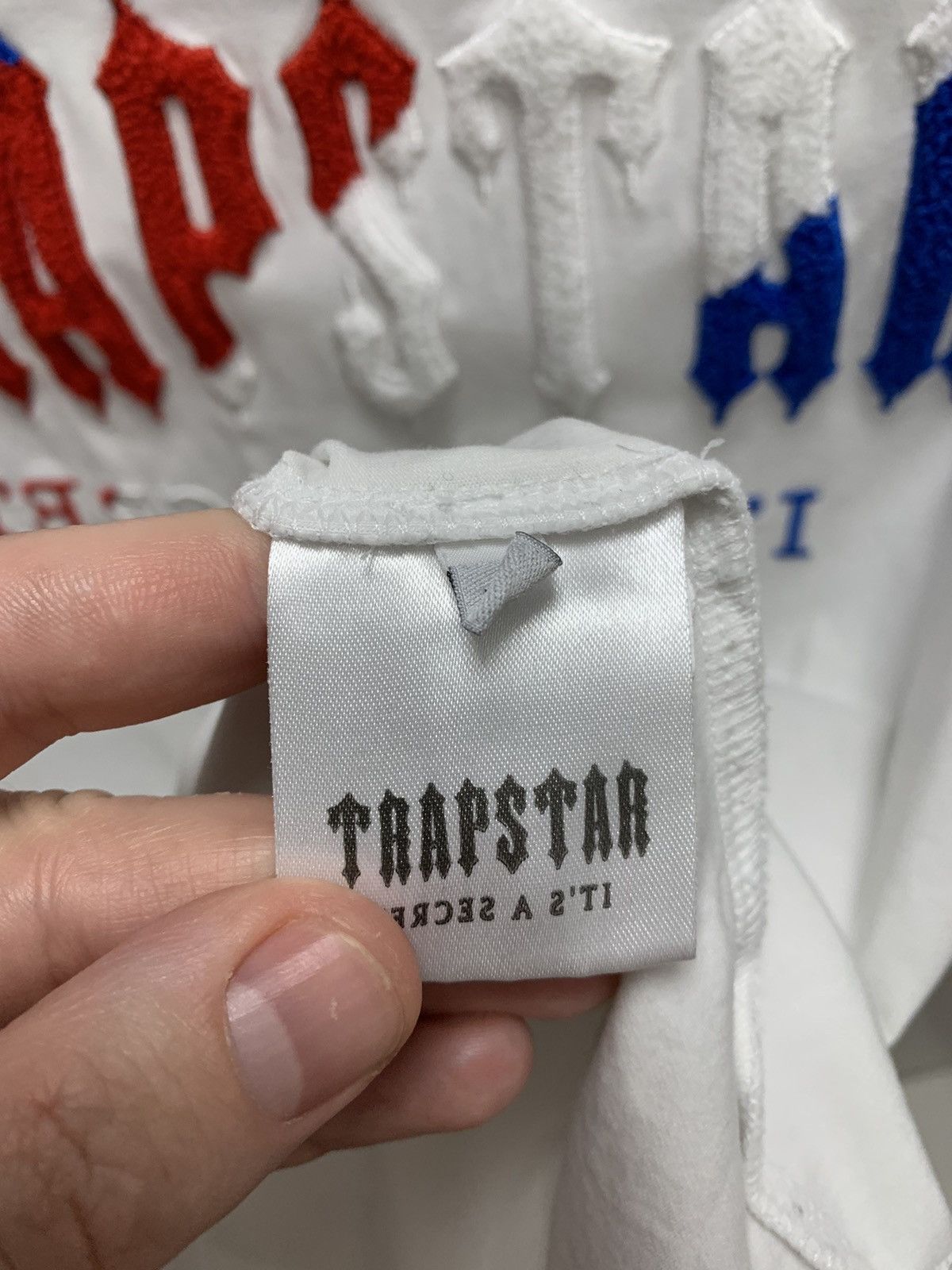 Trapstar London Trapstar white t-shirt big logo Xl y2k drill Size US XL / EU 56 / 4 - 4 Thumbnail