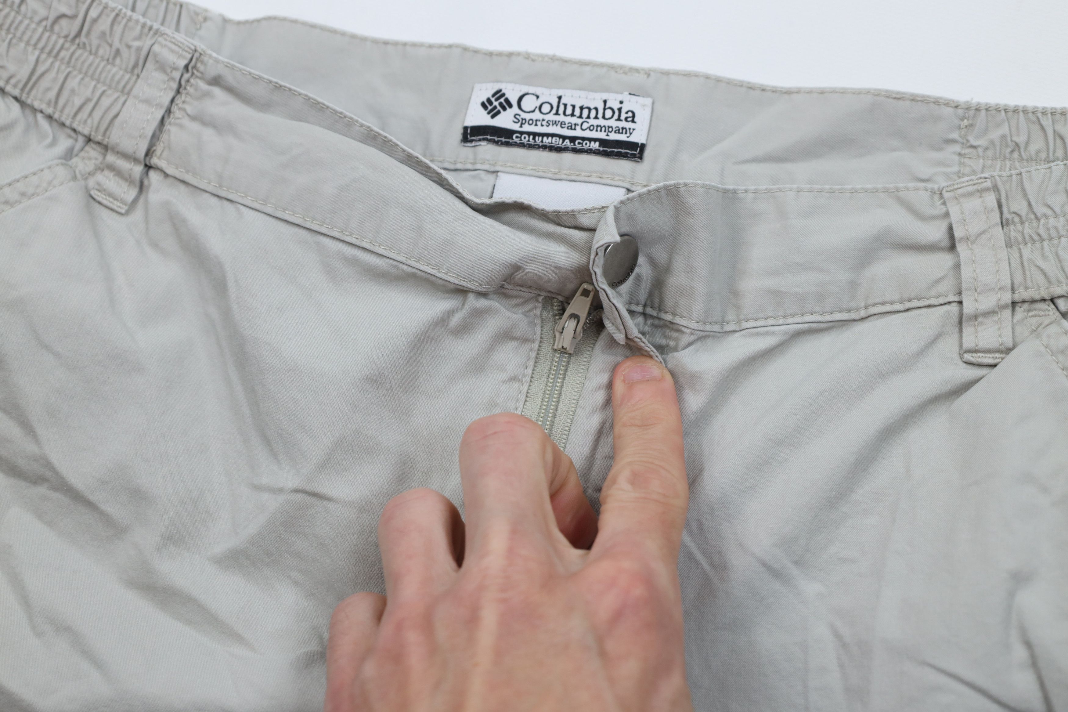 Columbia Vintage Y2K Columbia Spell Above Knee Trekking Cargo Shorts Size 38" / US 16 / IT 52 - 6 Thumbnail