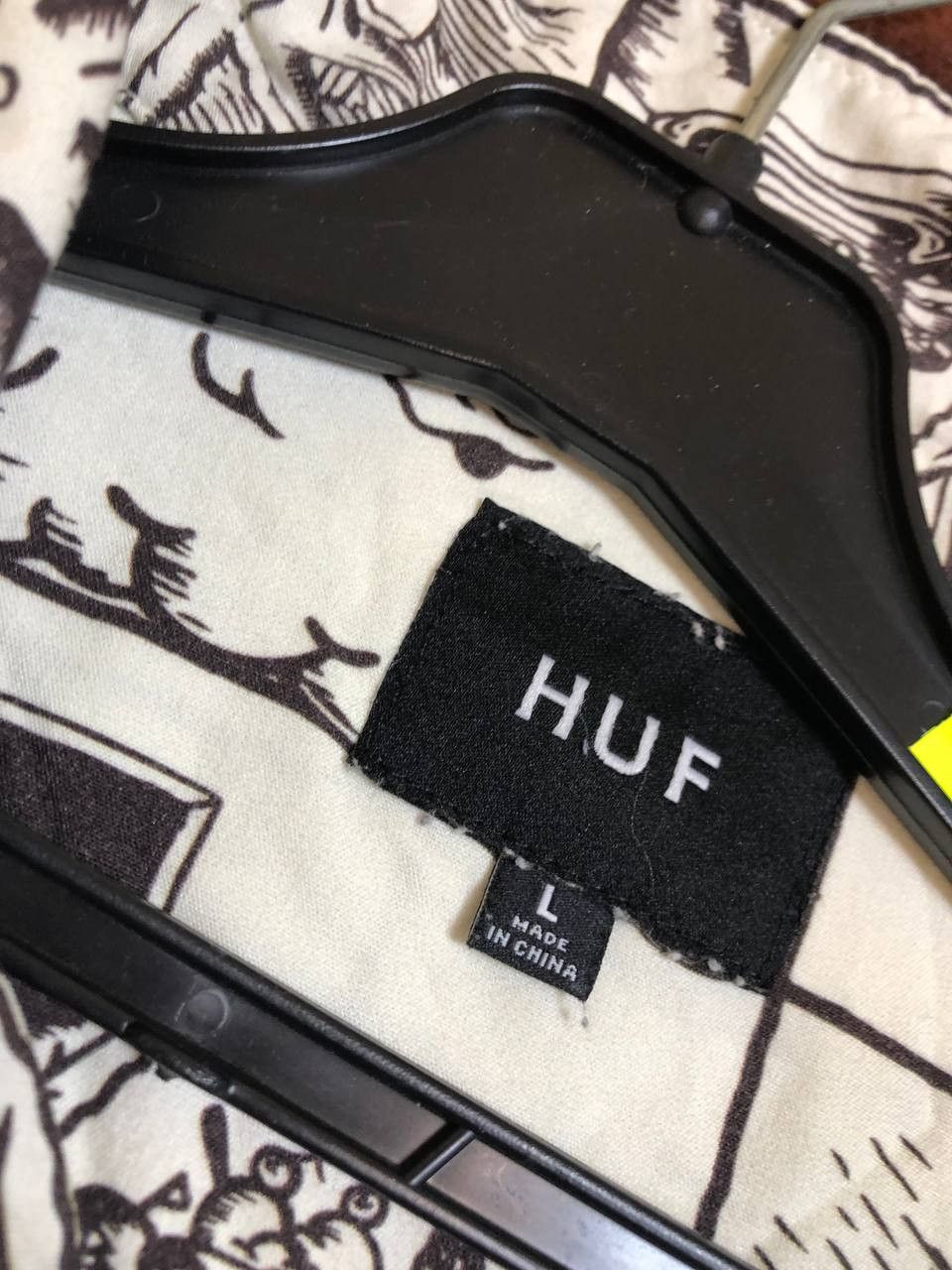 Huf Huf Graphic Printed Shirt streetwear Size US L / EU 52-54 / 3 - 2 Thumbnail