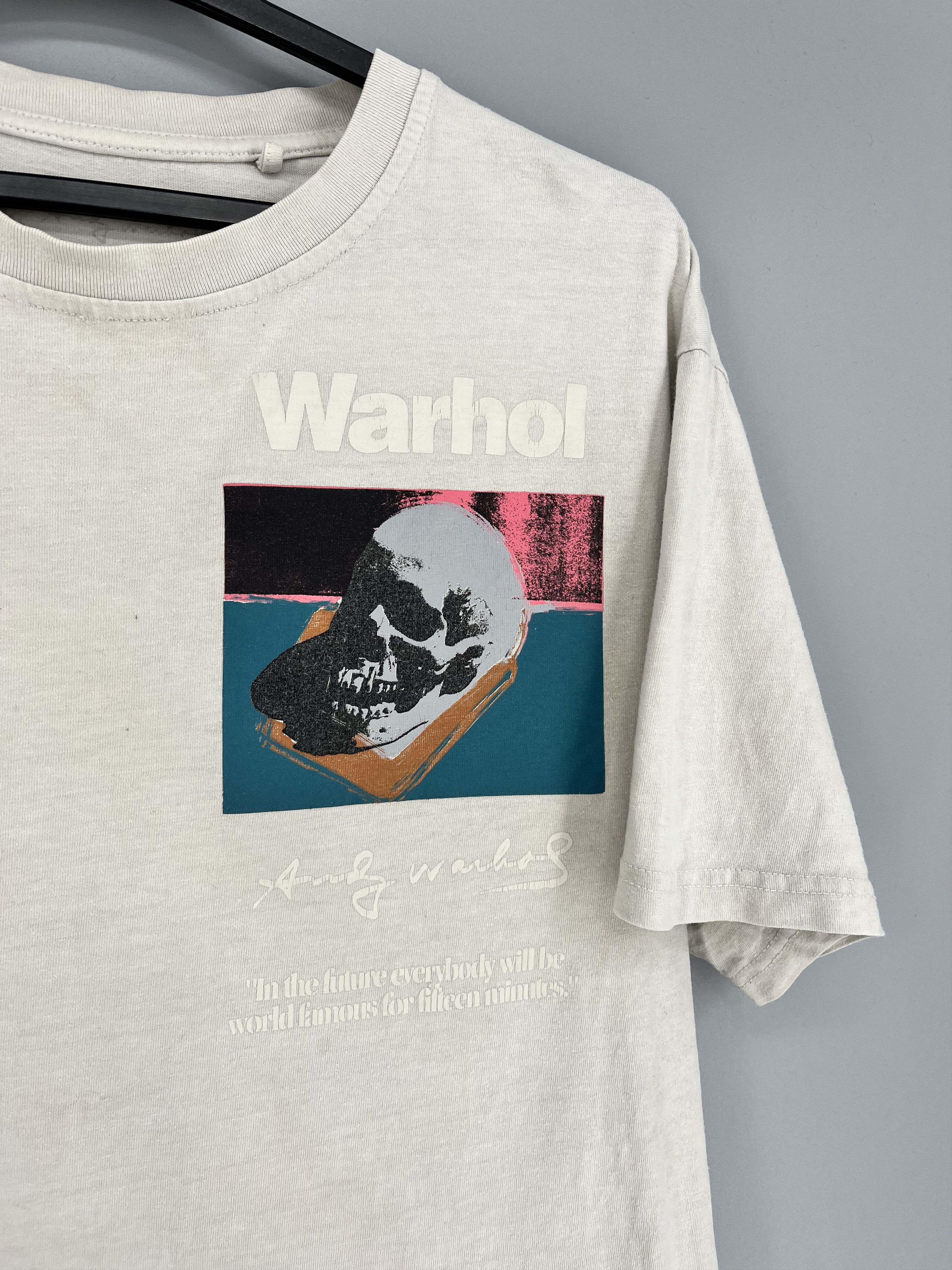 Andy Warhol Vintage Pull&Bear Andy Warhol Tshirt Tee Size L Size US L / EU 52-54 / 3 - 7 Thumbnail