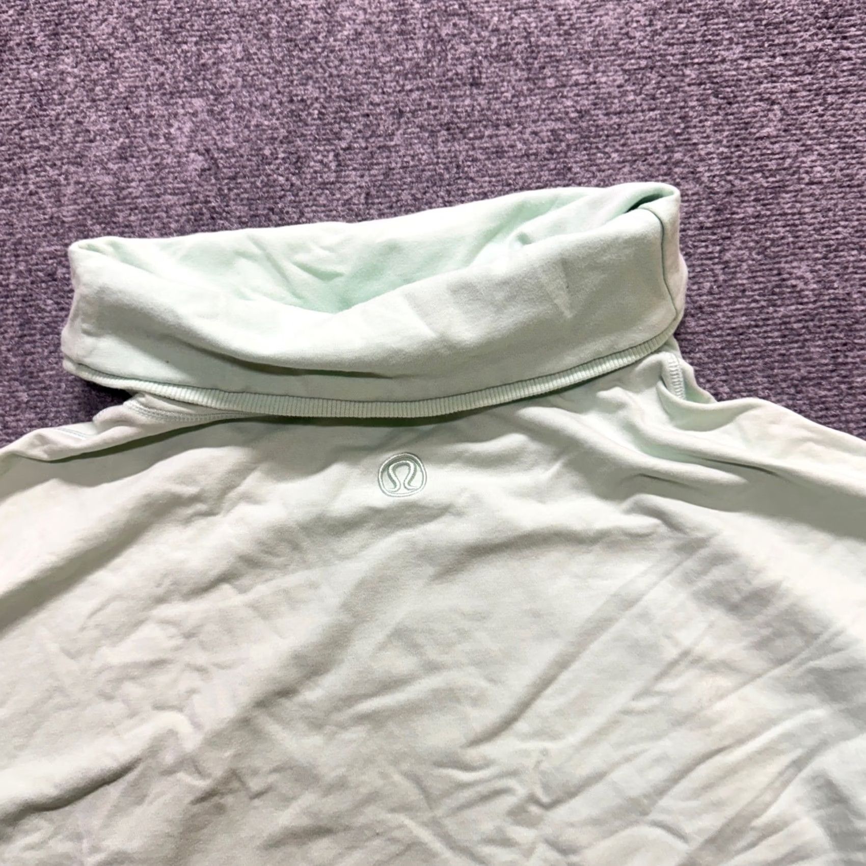 Lululemon Lululemon Sweater Women Medium Cowl Neck Long Sleeve Activewear Mint Green Y2K") Size M / US 6-8 / IT 42-44 - 7 Thumbnail