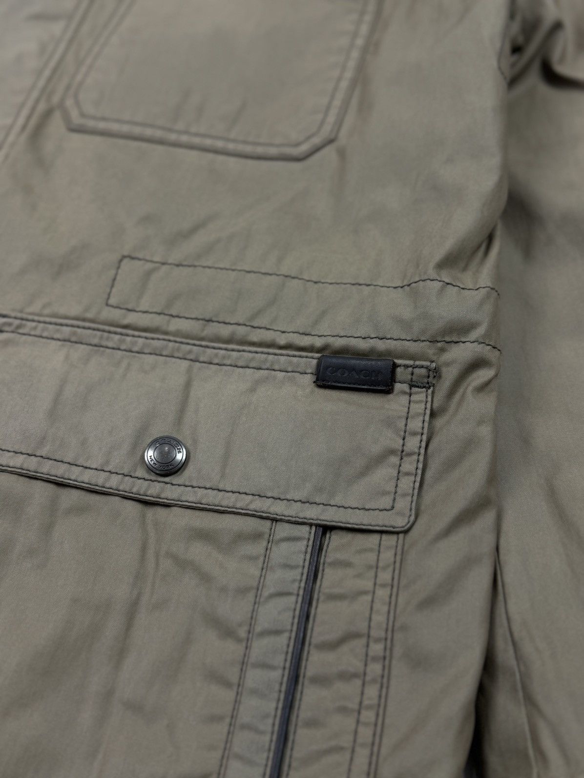Coach Coach Field Multipockets Luxury Jacket Size US M / EU 48-50 / 2 - 7 Thumbnail