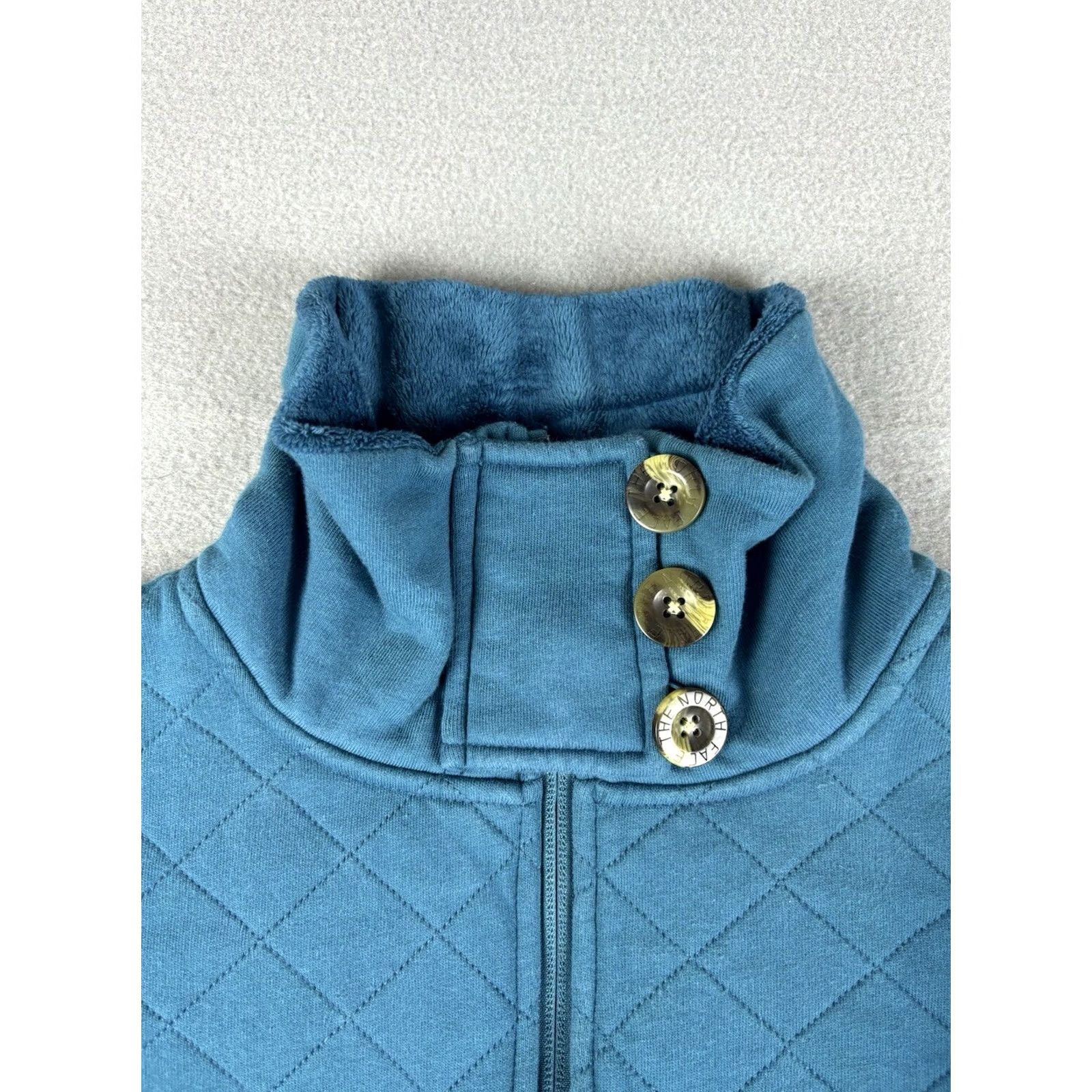 The North Face The North Face Jacket Womens Small Long Coat Fleece Zip Up Mock Neck Outdoors Size S / US 4 / IT 40 - 4 Thumbnail