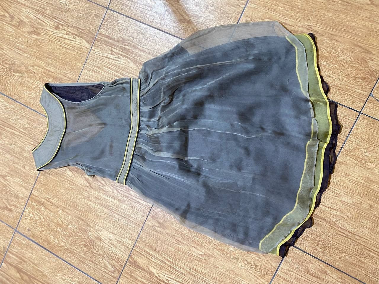 Miss Sixty Miss Sixty Denim Dress Y2K Deep V Stretch Lightweight Size S / US 4 / IT 40 - 5 Thumbnail